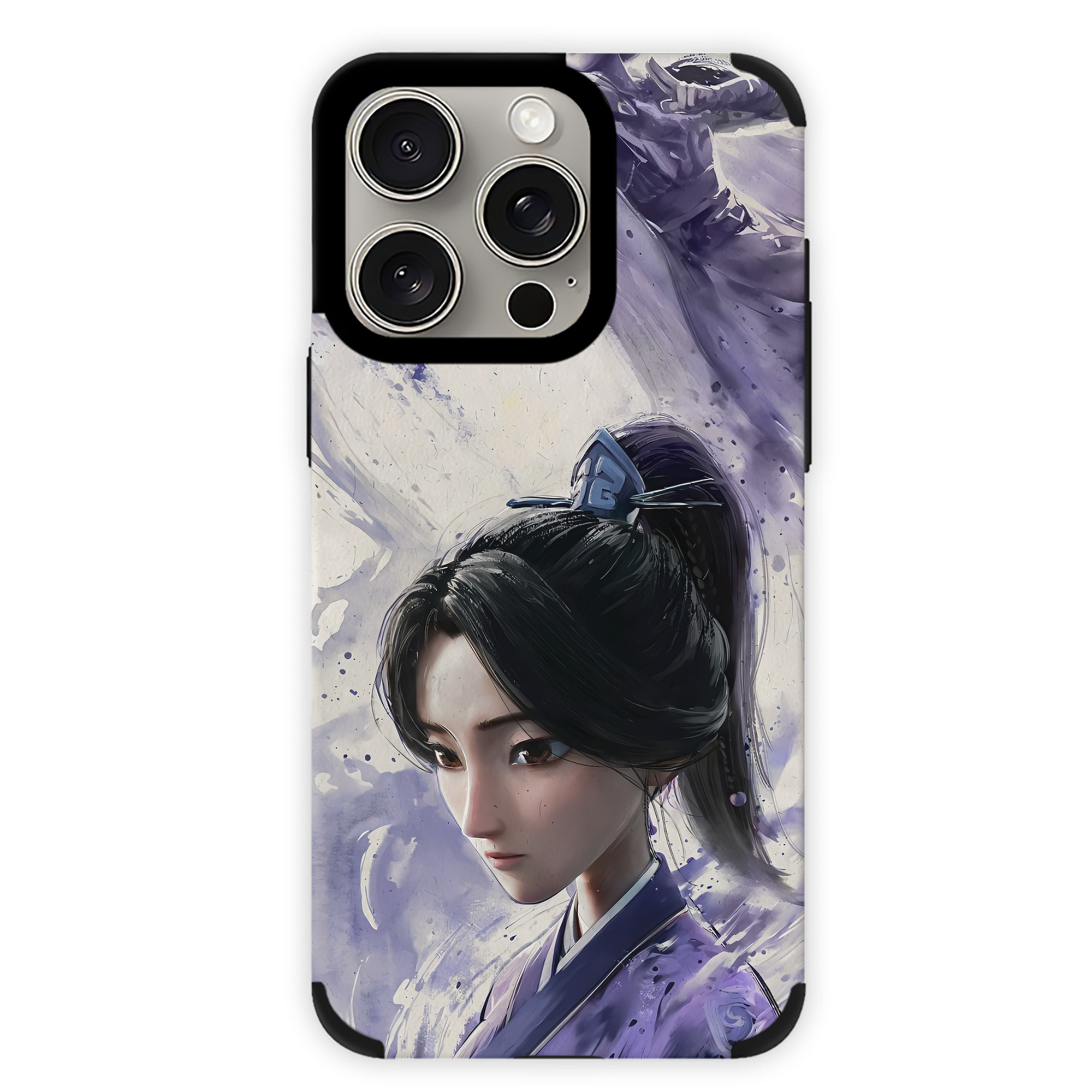 （画像用） Ne Zha 2 ナタ 魔童の大暴れ 【iPhone15ProMax対応】 PUレザー スマホケース 耐衝撃＆黄変防止
