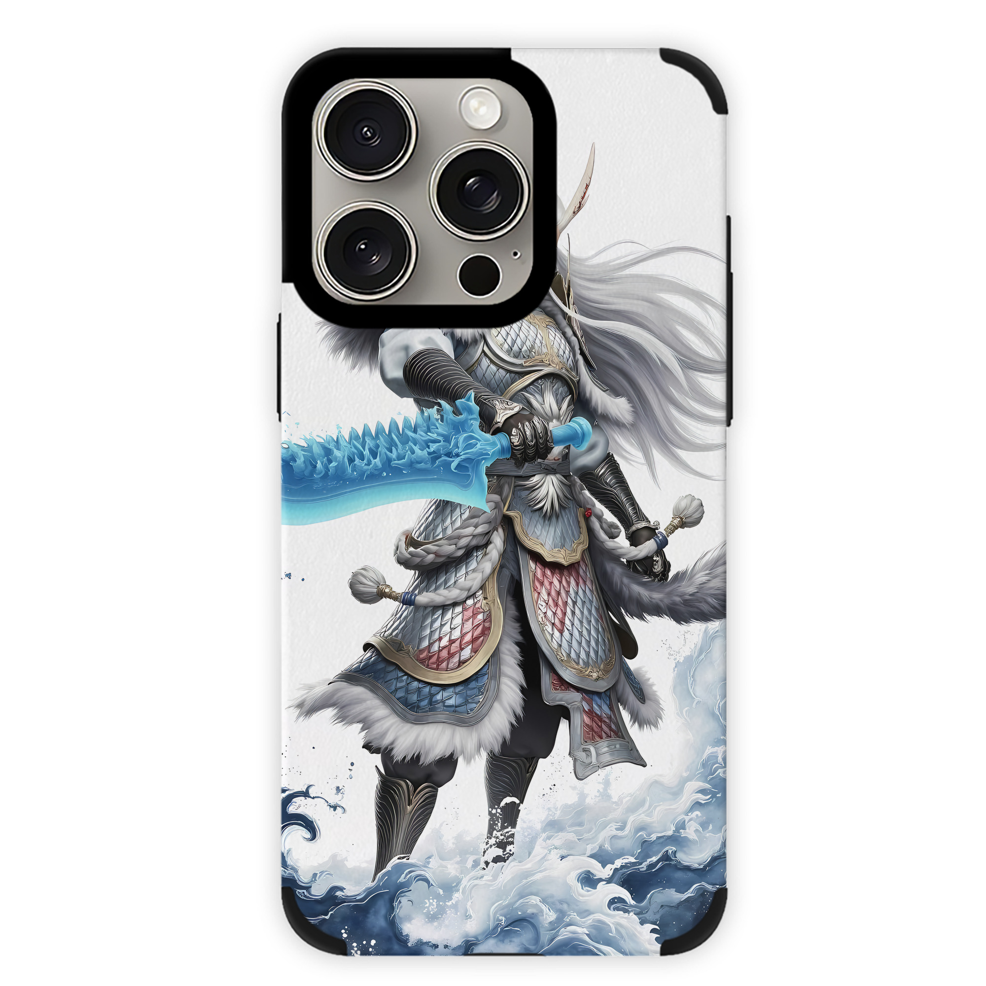 （画像用） Ne Zha 2 ナタ 魔童の大暴れ 【iPhone15ProMax対応】 PUレザー スマホケース 耐衝撃＆黄変防止