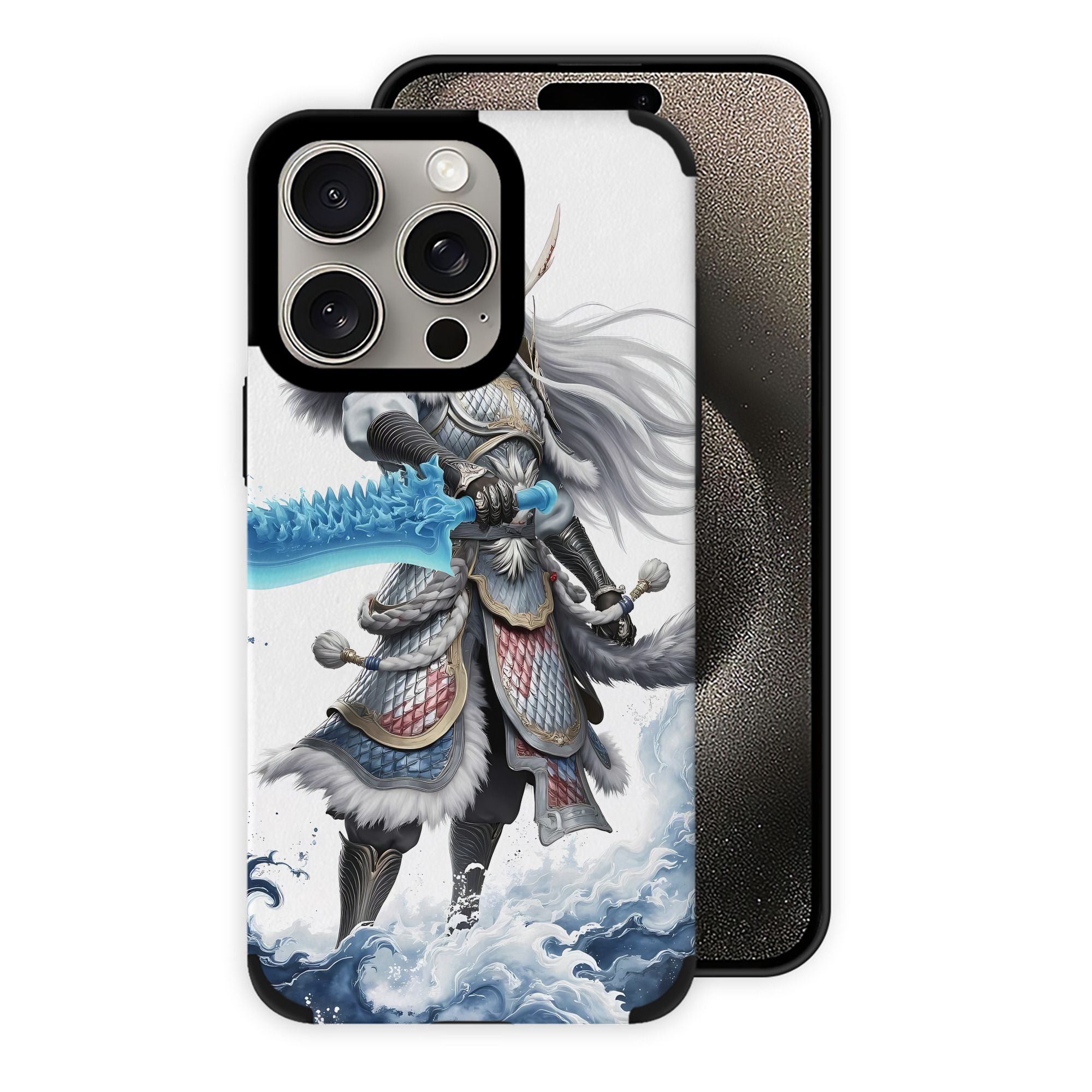 （画像用） Ne Zha 2 ナタ 魔童の大暴れ 【iPhone15ProMax対応】 PUレザー スマホケース 耐衝撃＆黄変防止