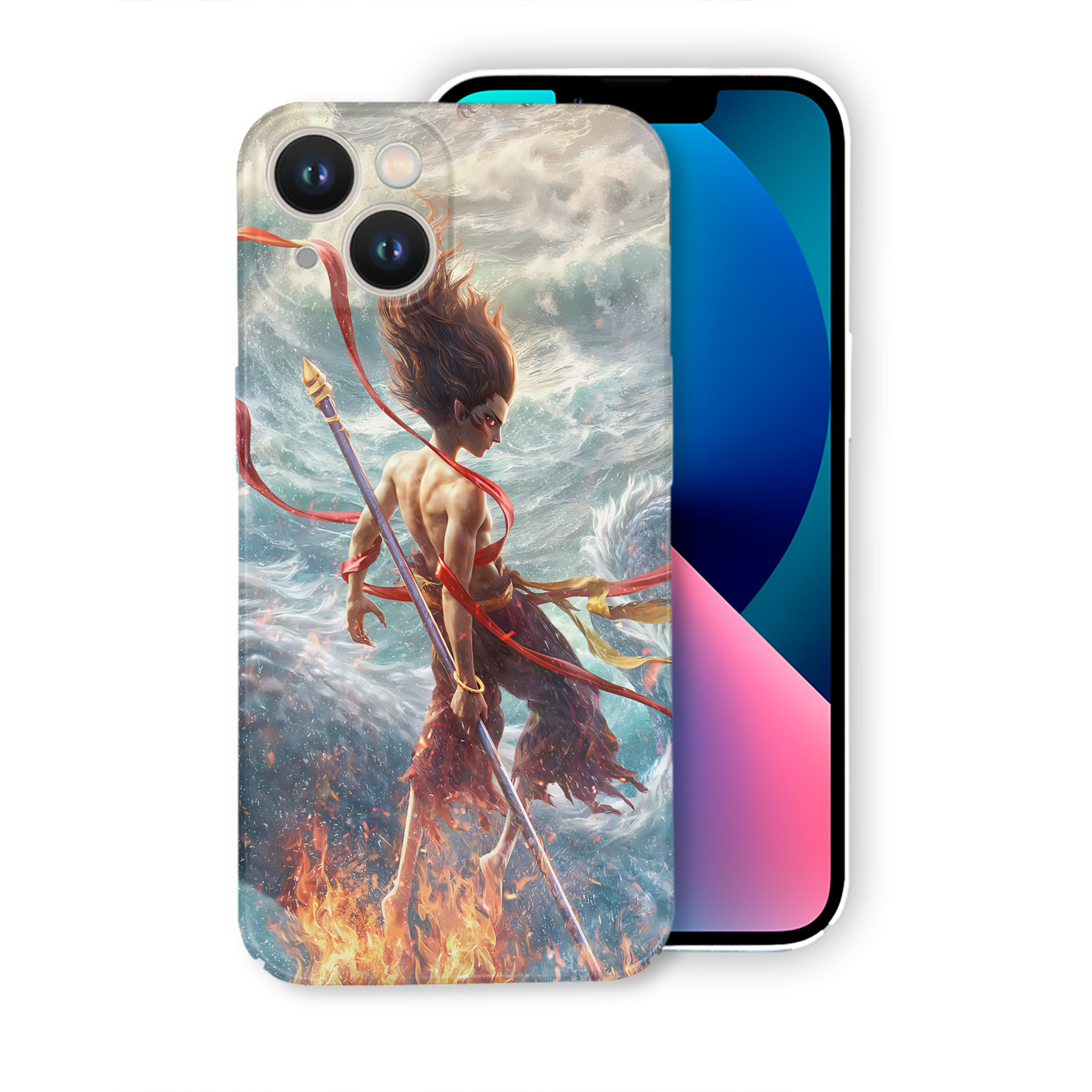 （画像用） Ne Zha 2 ナタ 魔童の大暴れ 【iPhone 14シリーズ対応】ハードケース