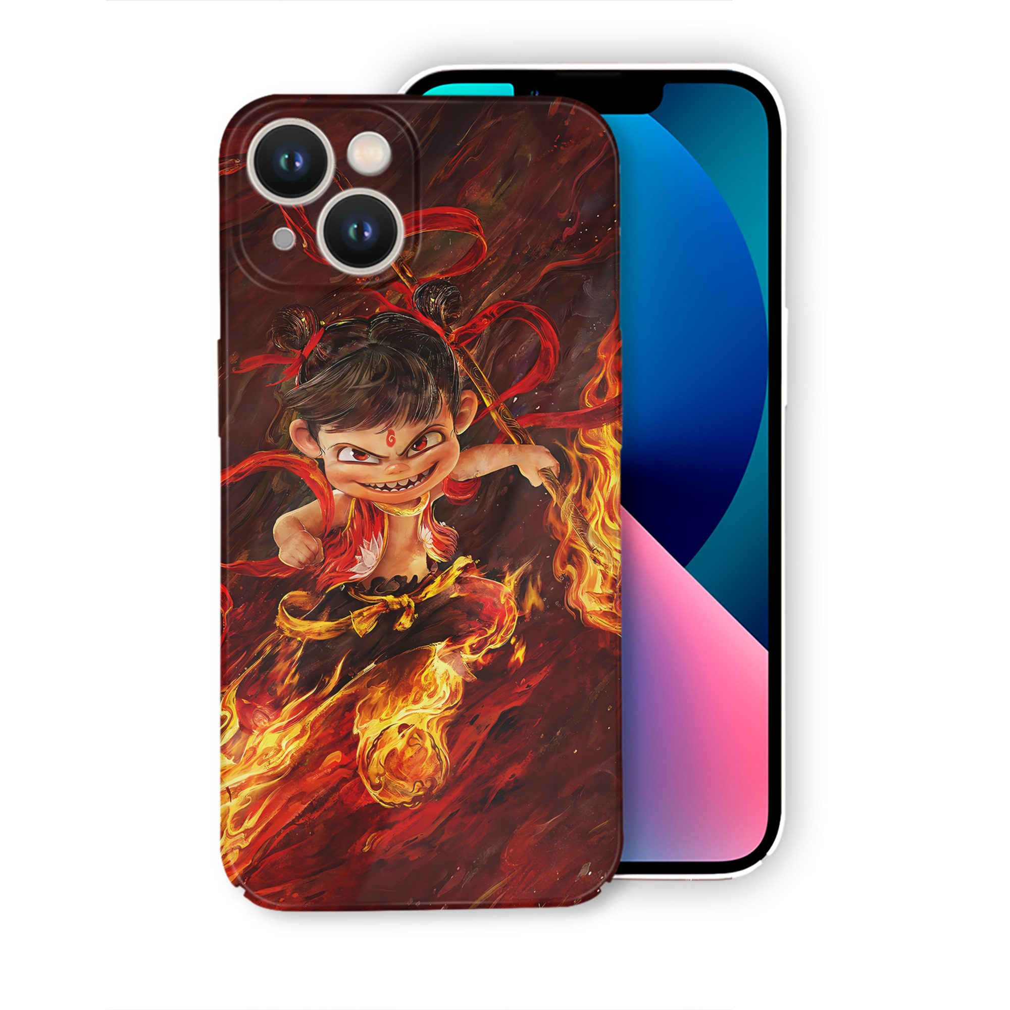 （画像用） Ne Zha 2 ナタ 魔童の大暴れ 【iPhone 14シリーズ対応】ハードケース