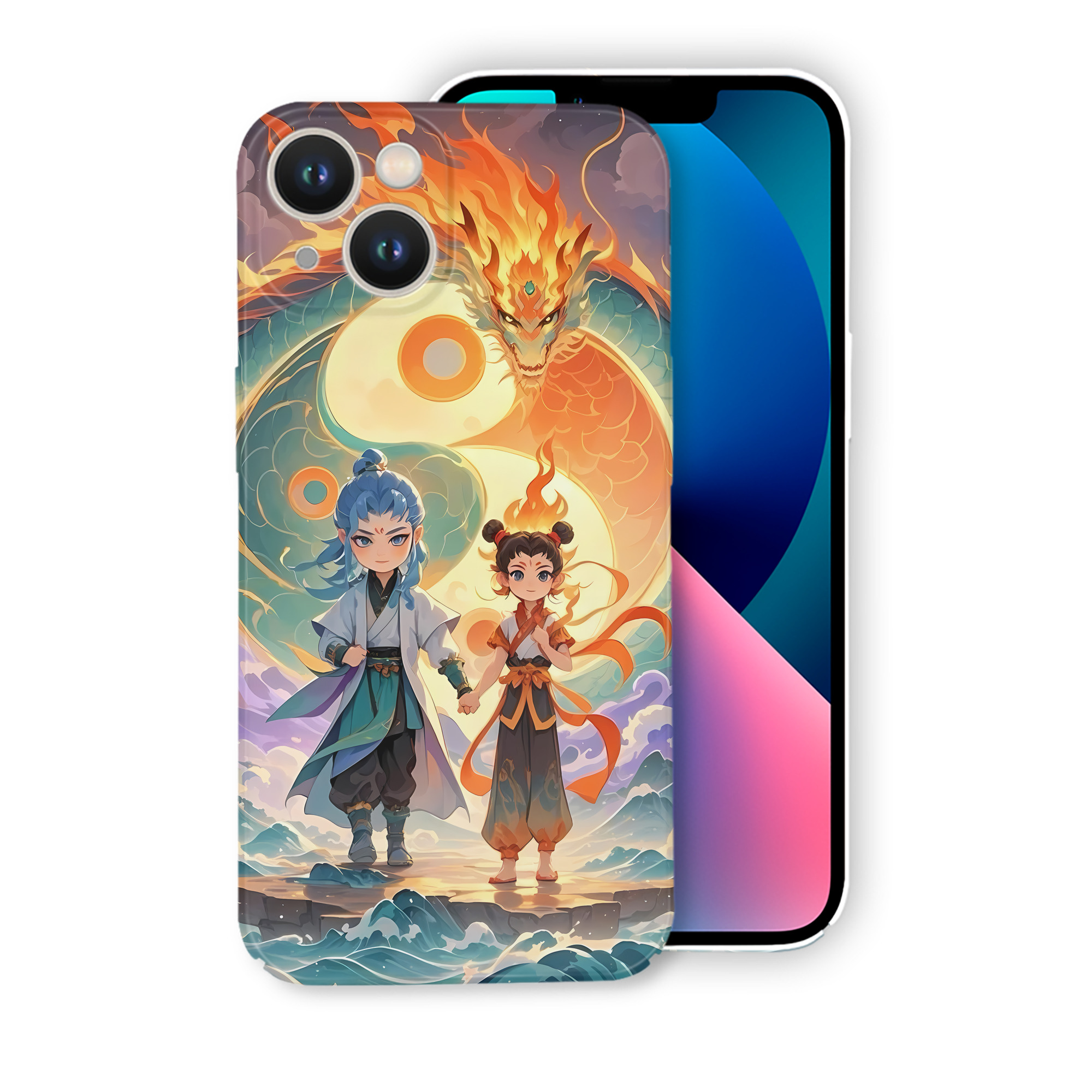 （画像用） Ne Zha 2 ナタ 魔童の大暴れ 【iPhone 14シリーズ対応】ハードケース