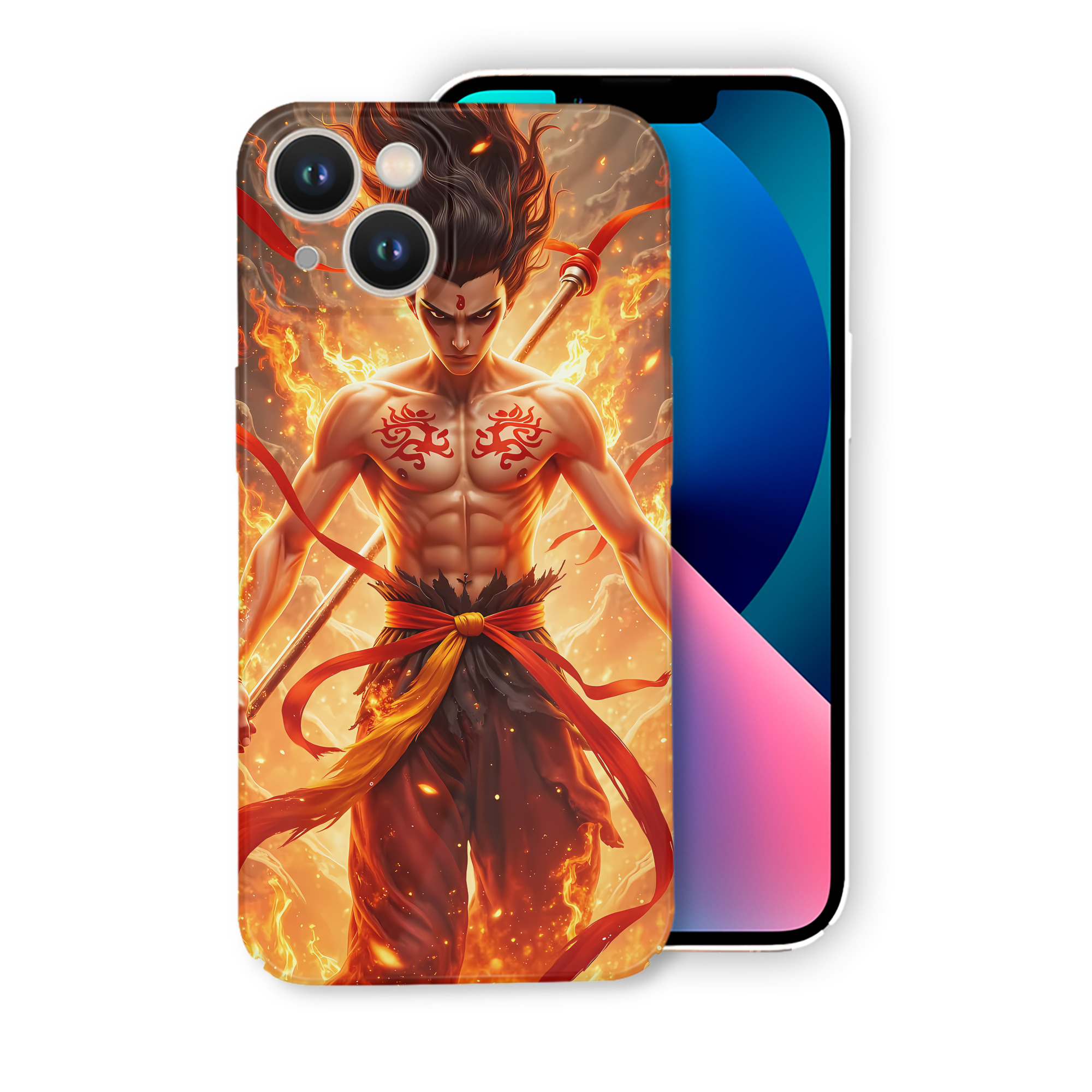 （画像用） Ne Zha 2 ナタ 魔童の大暴れ 【iPhone 14シリーズ対応】ハードケース