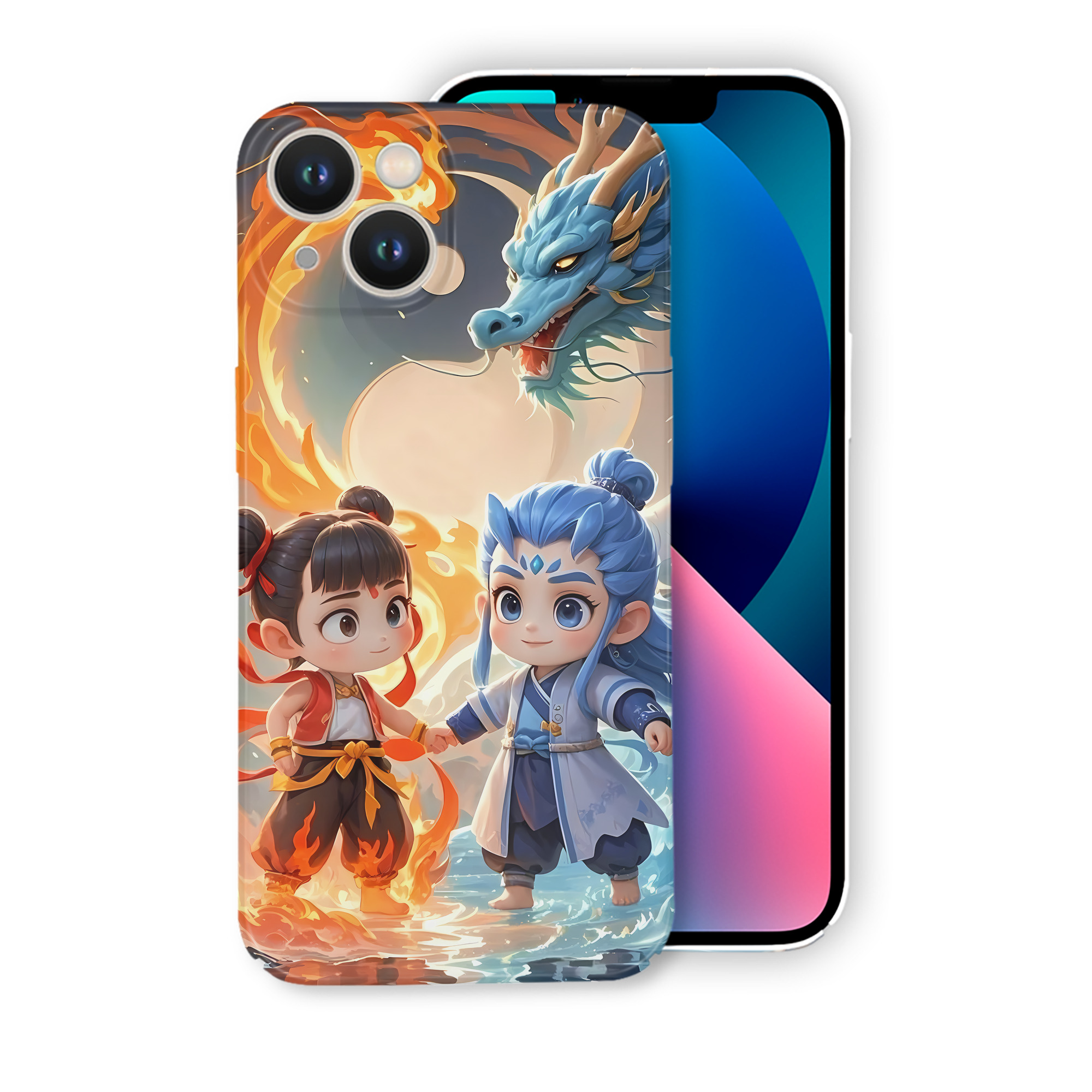 （画像用） Ne Zha 2 ナタ 魔童の大暴れ 【iPhone 14シリーズ対応】ハードケース