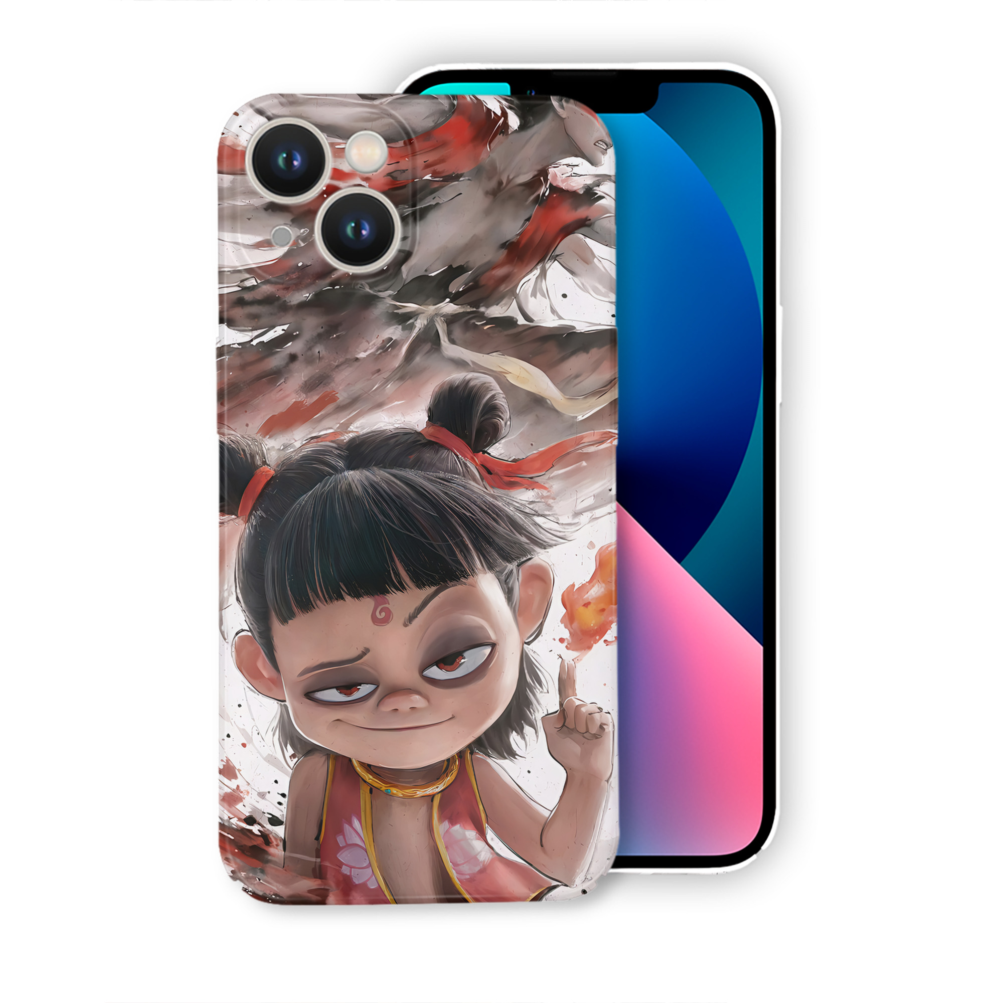 （画像用） Ne Zha 2 ナタ 魔童の大暴れ 【iPhone 14シリーズ対応】ハードケース