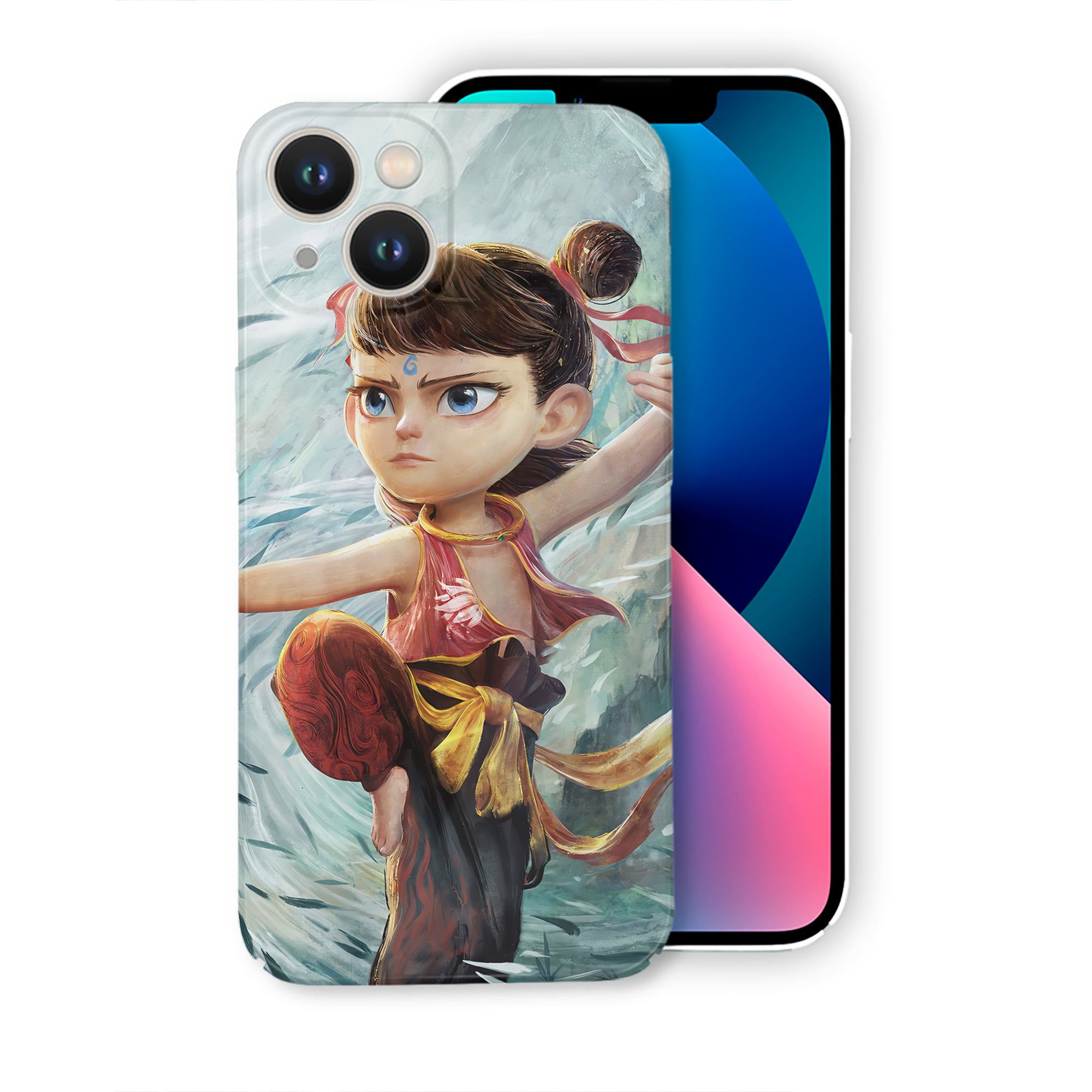（画像用） Ne Zha 2 ナタ 魔童の大暴れ 【iPhone 14シリーズ対応】ハードケース