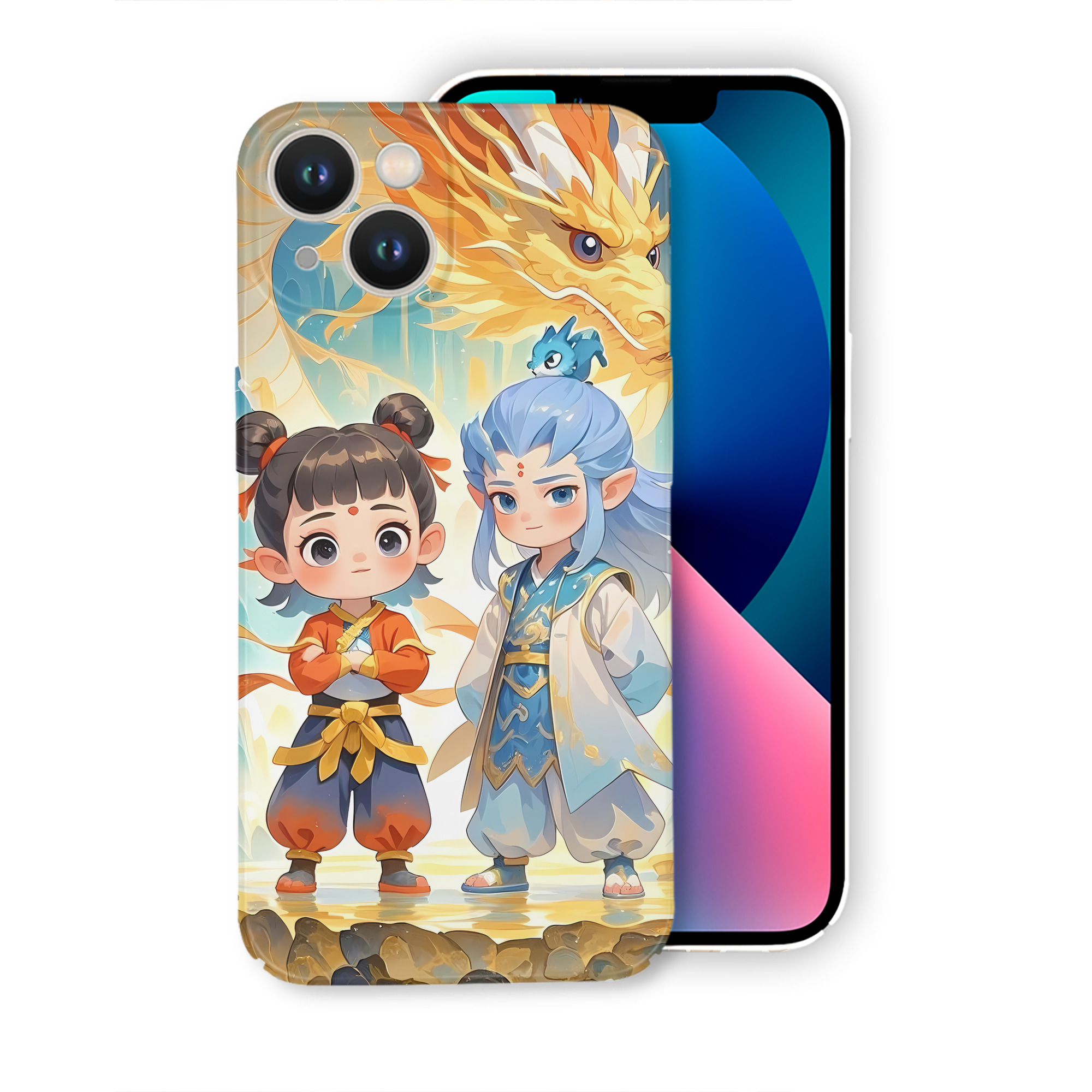 （画像用） Ne Zha 2 ナタ 魔童の大暴れ 【iPhone 14シリーズ対応】ハードケース