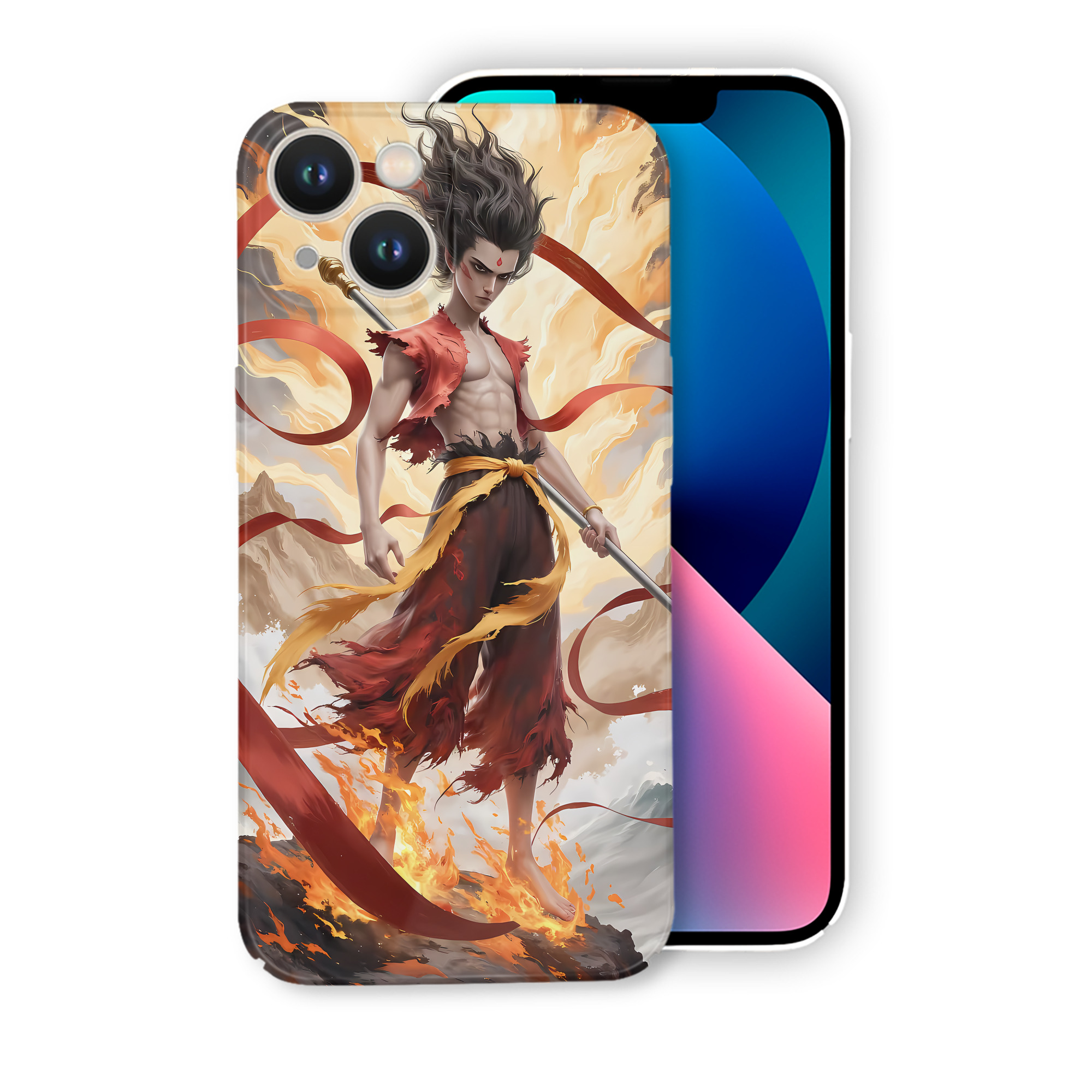 （画像用） Ne Zha 2 ナタ 魔童の大暴れ 【iPhone 14シリーズ対応】ハードケース