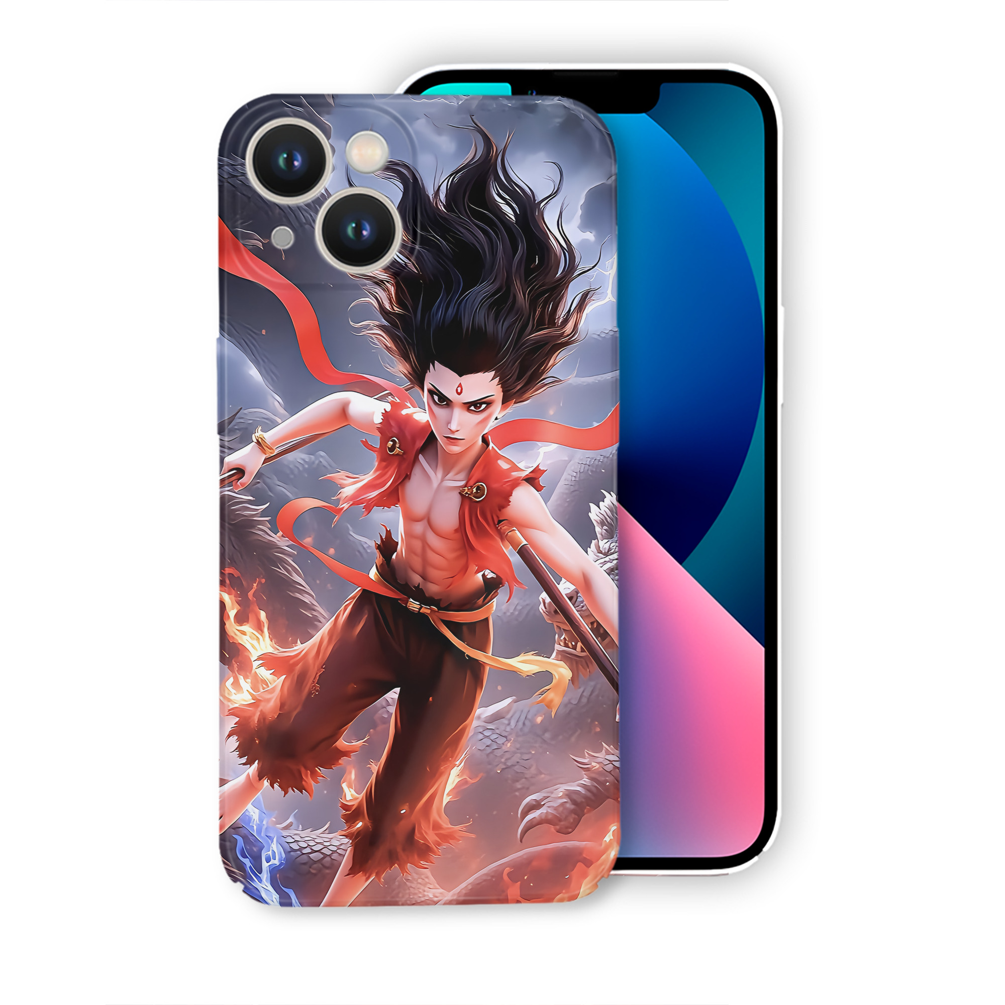 （画像用） Ne Zha 2 ナタ 魔童の大暴れ 【iPhone 14シリーズ対応】ハードケース