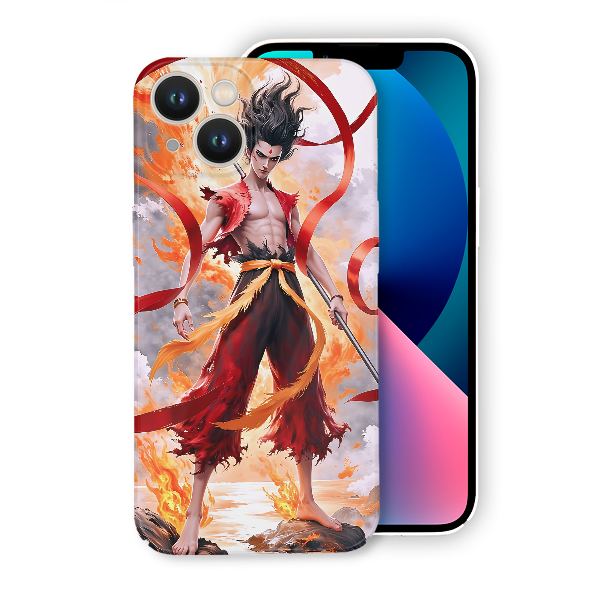（画像用） Ne Zha 2 ナタ 魔童の大暴れ 【iPhone 14シリーズ対応】ハードケース