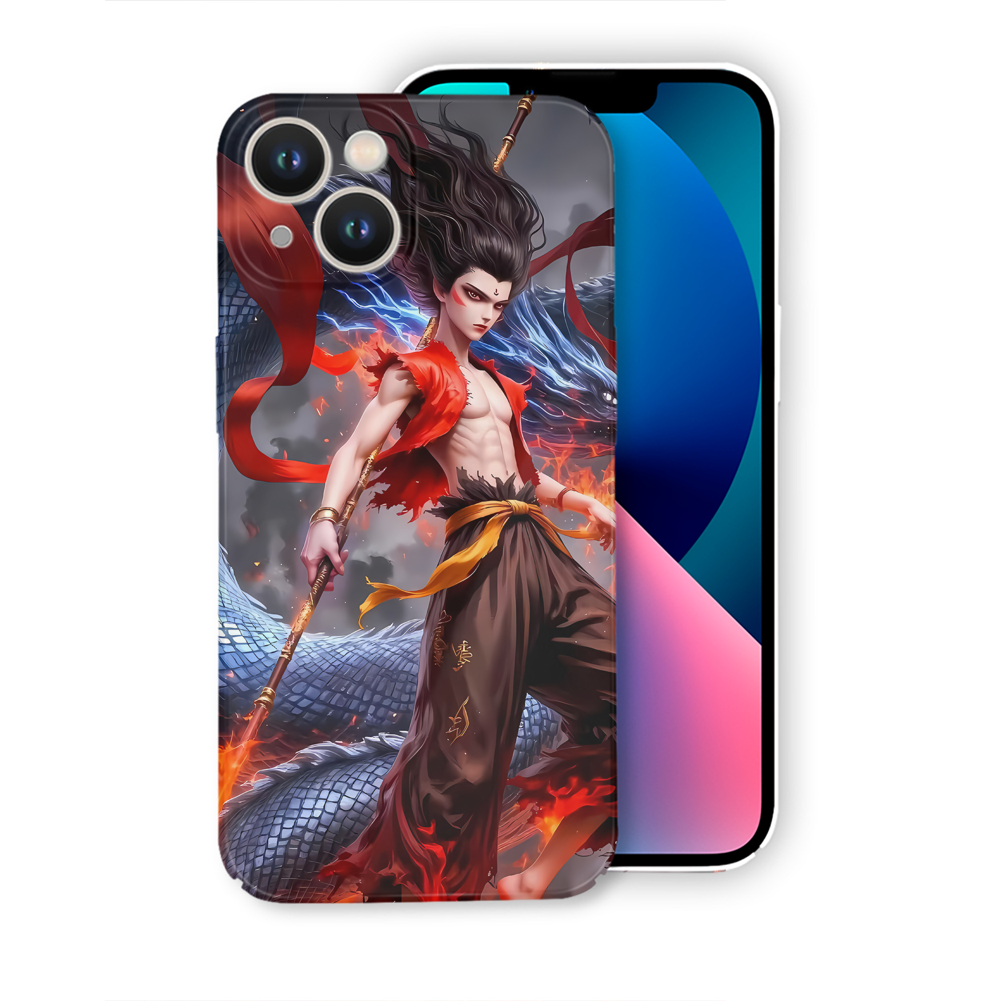 （画像用） Ne Zha 2 ナタ 魔童の大暴れ 【iPhone 14シリーズ対応】ハードケース