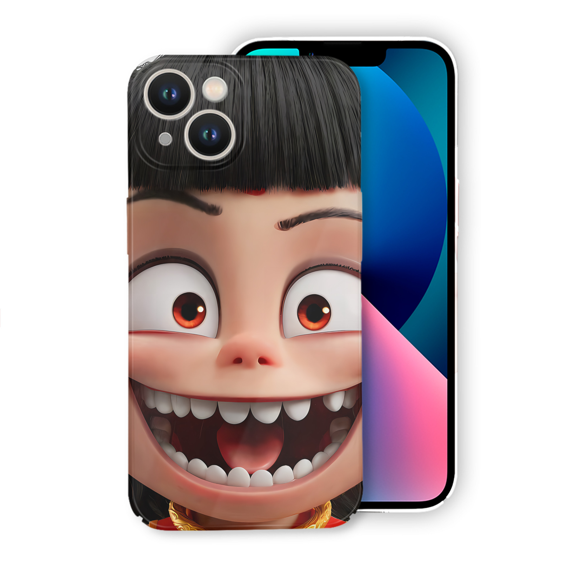 （画像用） Ne Zha 2 ナタ 魔童の大暴れ 【iPhone 14シリーズ対応】ハードケース