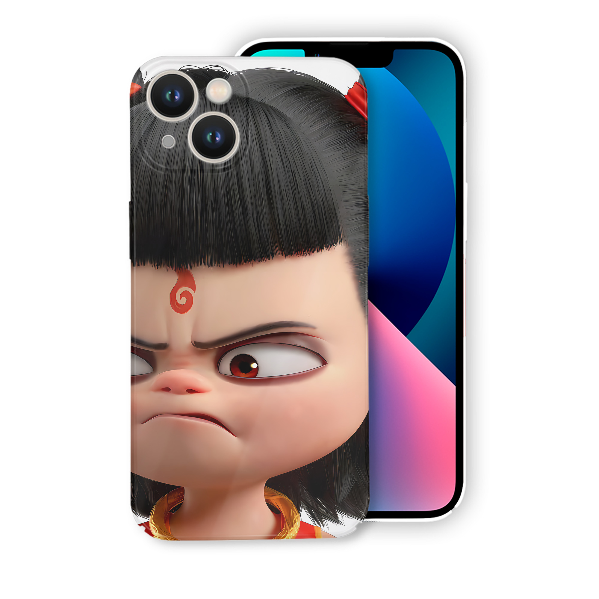 （画像用） Ne Zha 2 ナタ 魔童の大暴れ 【iPhone 14シリーズ対応】ハードケース