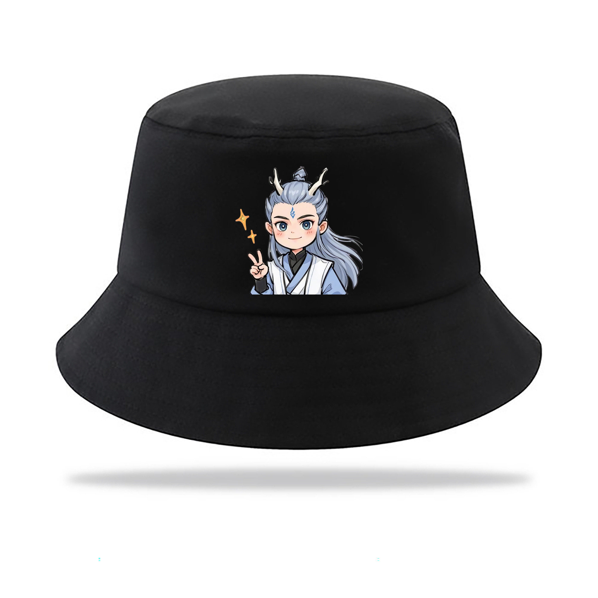 （画像用） Ne Zha 2 ナタ 魔童の大暴れ アウトドア日除けバケットハット