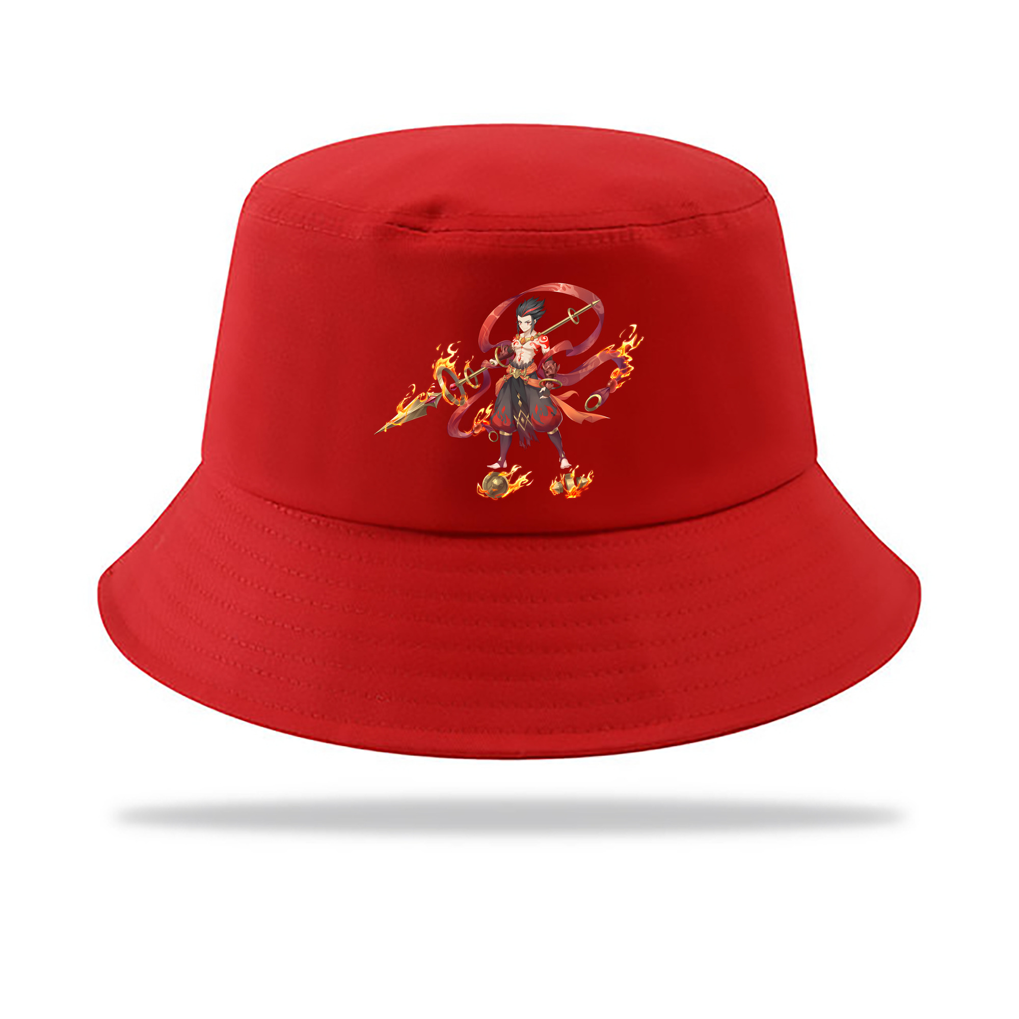 （画像用） Ne Zha 2 ナタ 魔童の大暴れ アウトドア日除けバケットハット