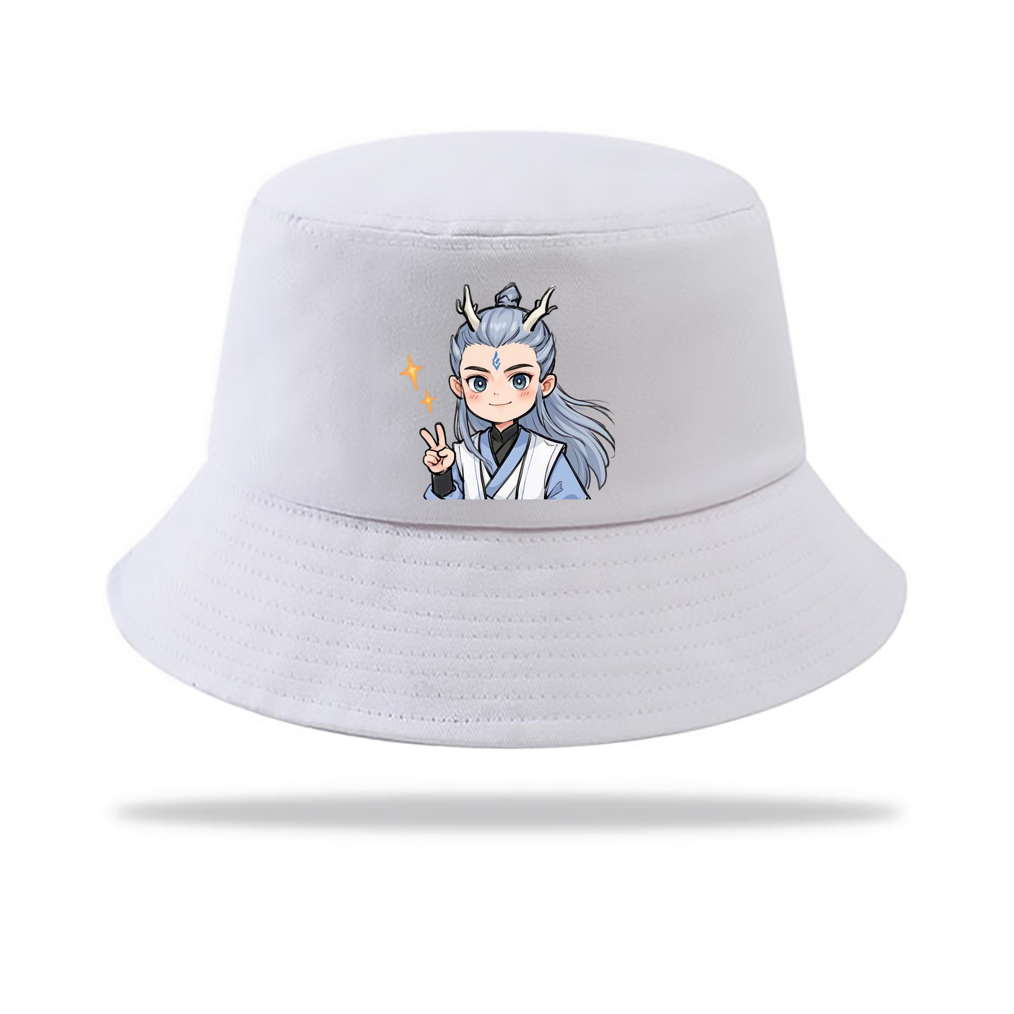 （画像用） Ne Zha 2 ナタ 魔童の大暴れ アウトドア日除けバケットハット