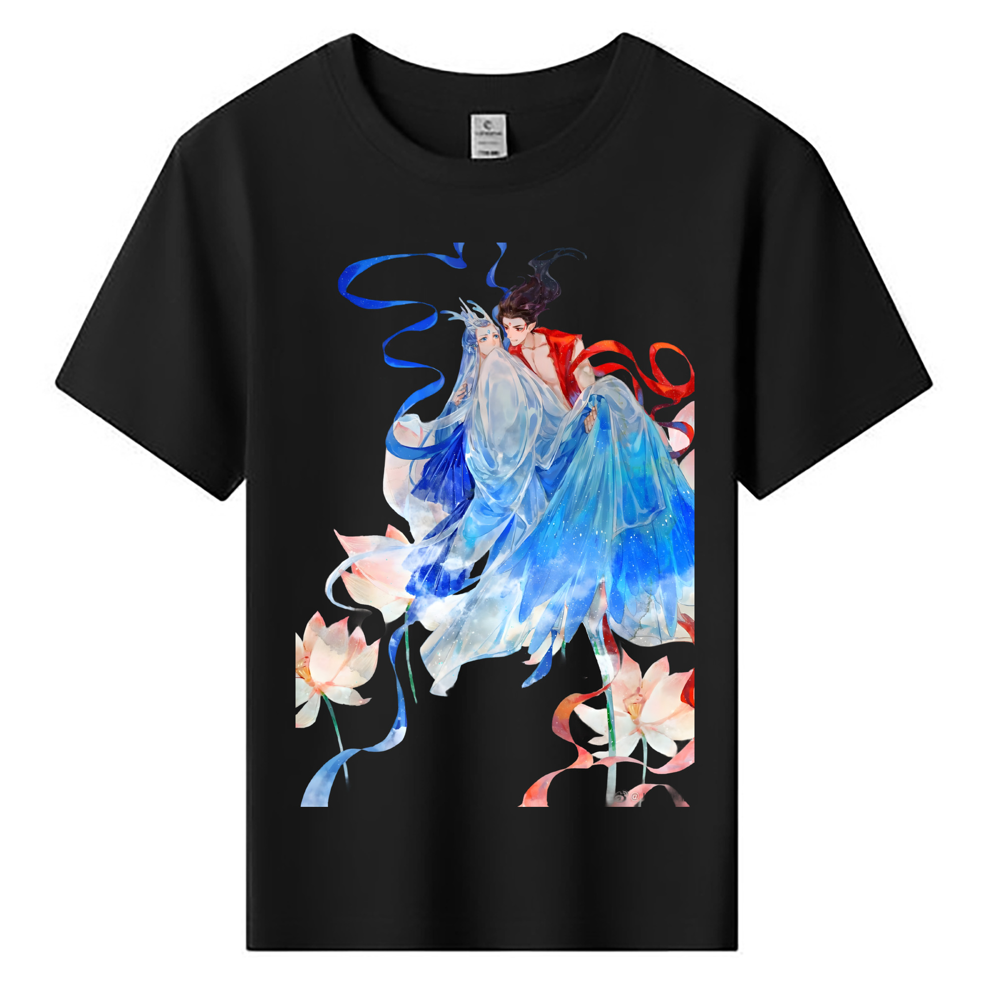 （画像用） Ne Zha 2 ナタ 魔童の大暴れ 綿100％キッズTシャツ（フロントプリント）