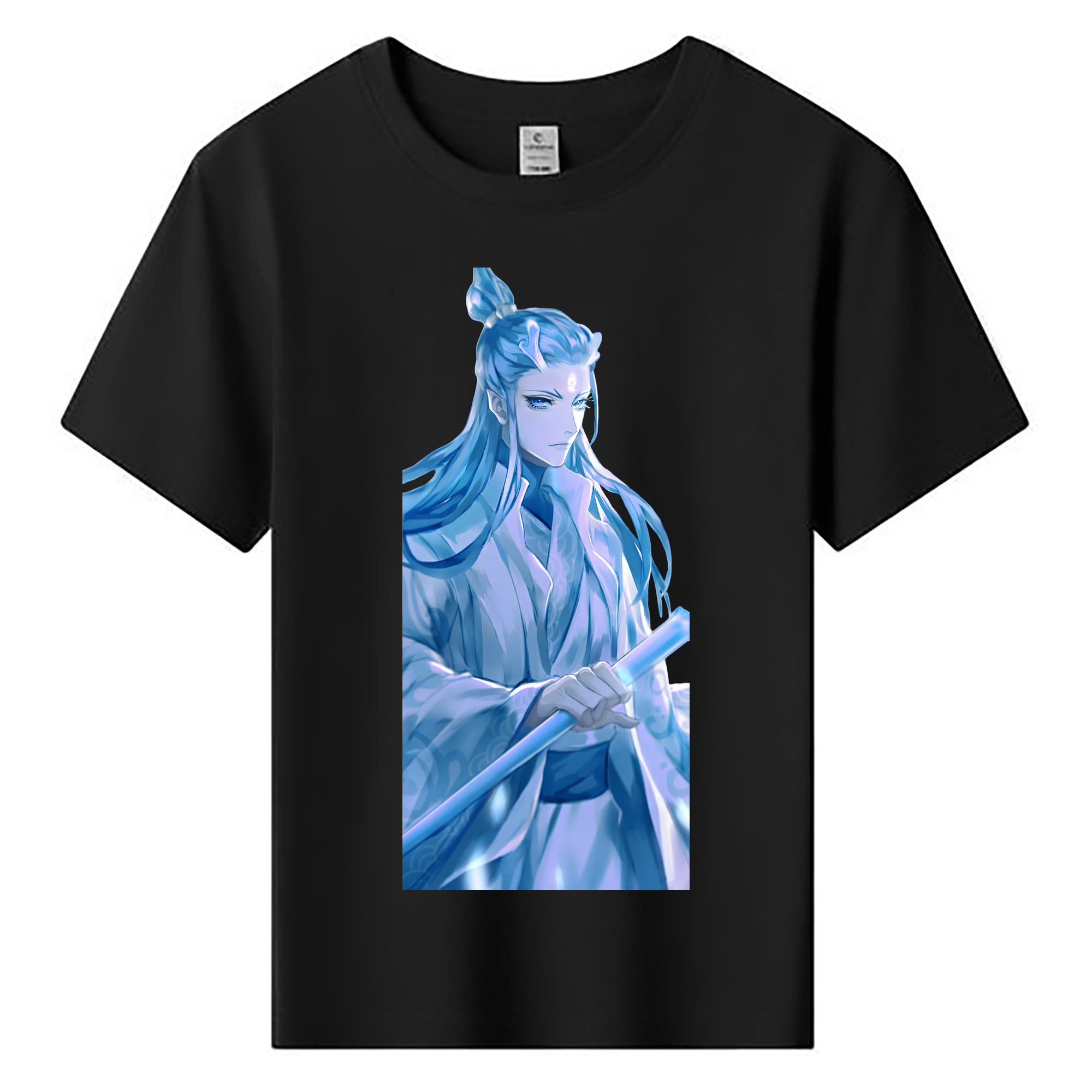 （画像用） Ne Zha 2 ナタ 魔童の大暴れ 綿100％キッズTシャツ（フロントプリント）