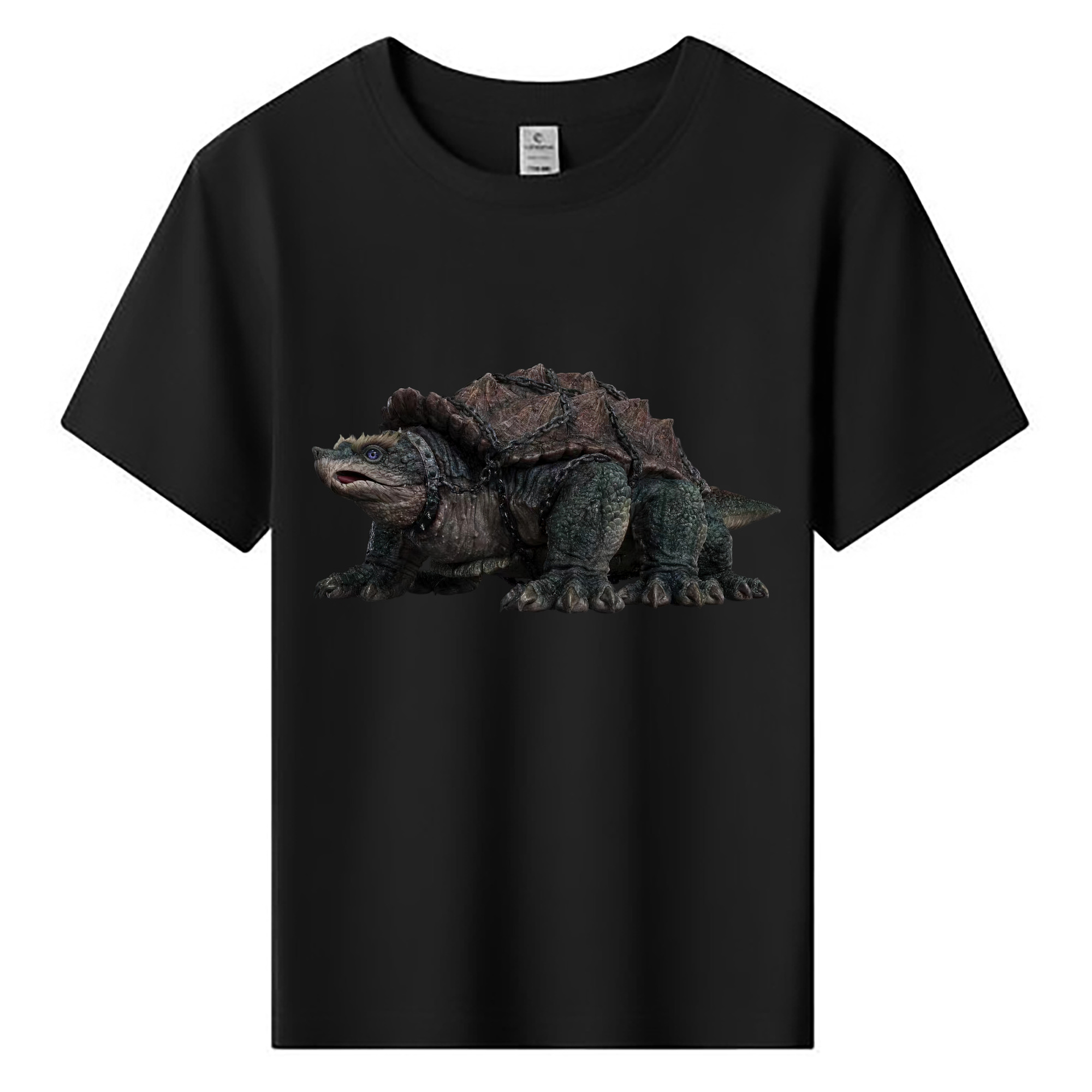 （画像用） Ne Zha 2 ナタ 魔童の大暴れ 綿100％キッズTシャツ（フロントプリント）
