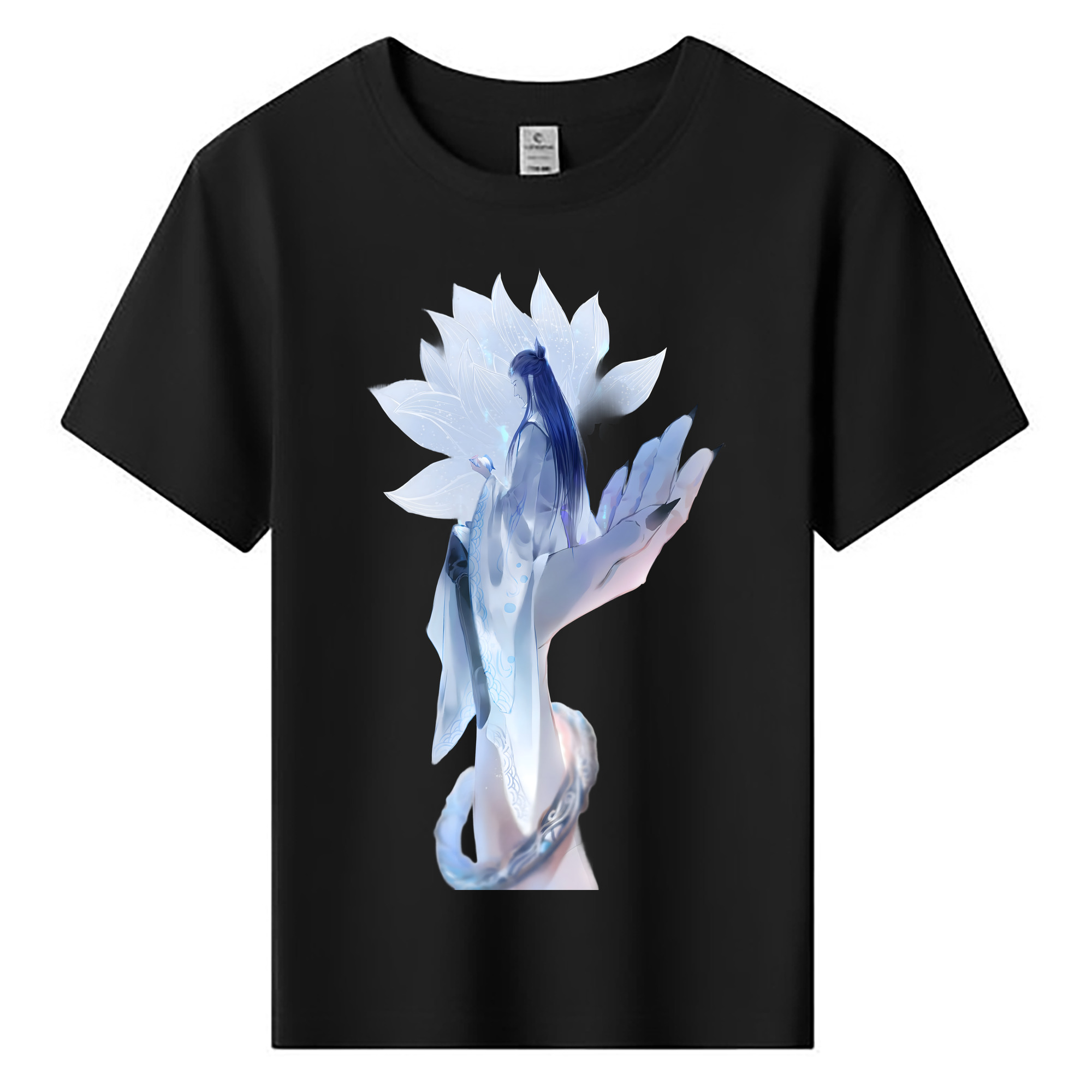（画像用） Ne Zha 2 ナタ 魔童の大暴れ 綿100％キッズTシャツ（フロントプリント）