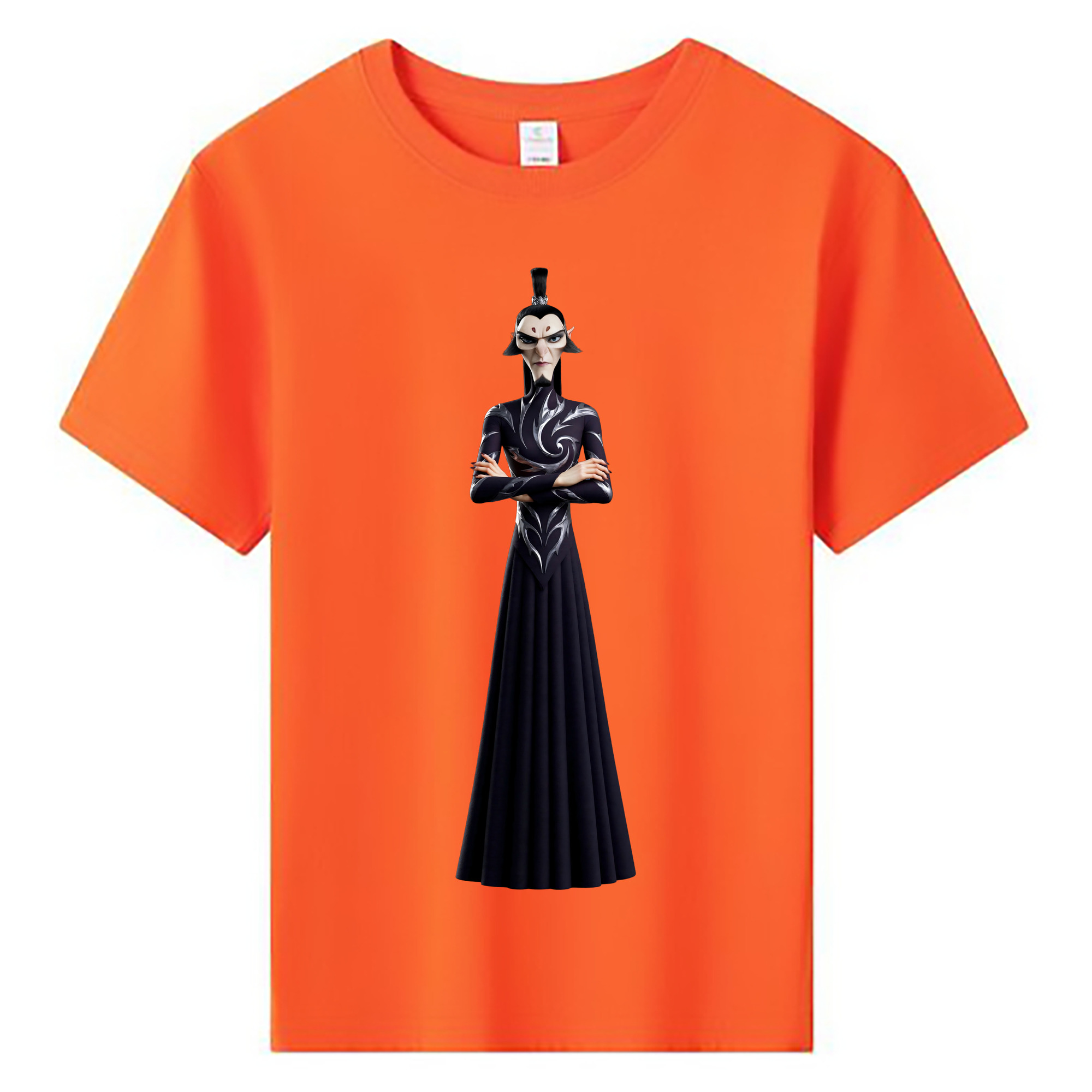 （画像用） Ne Zha 2 ナタ 魔童の大暴れ 綿100％キッズTシャツ（フロントプリント）