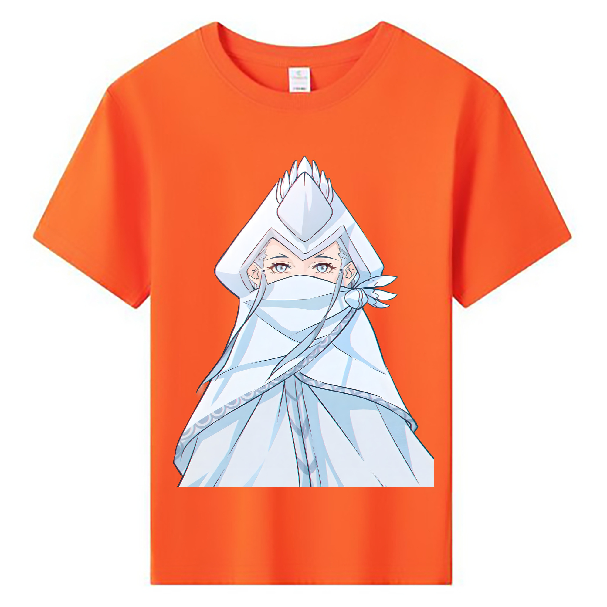 （画像用） Ne Zha 2 ナタ 魔童の大暴れ 綿100％キッズTシャツ（フロントプリント）