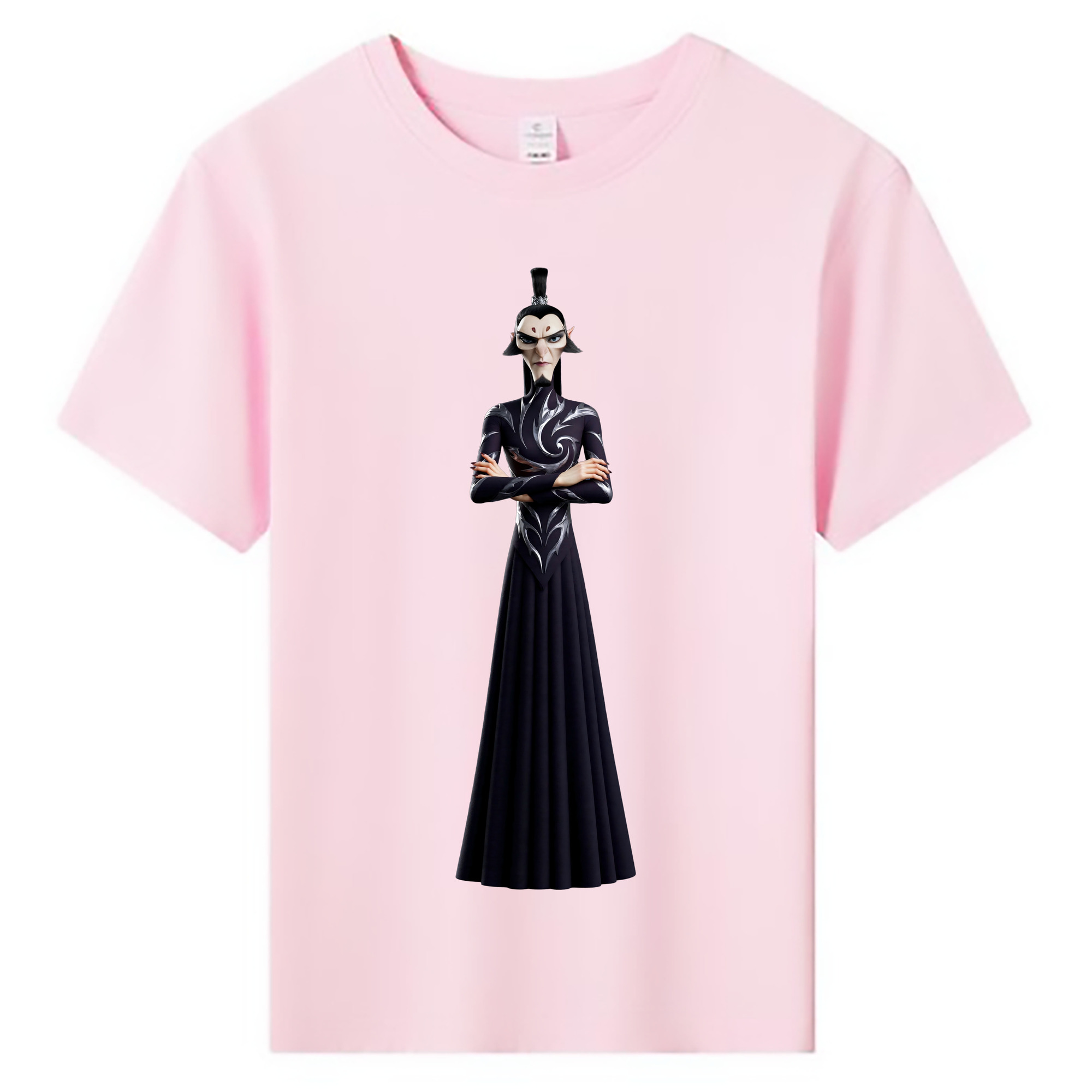 （画像用） Ne Zha 2 ナタ 魔童の大暴れ 綿100％キッズTシャツ（フロントプリント）