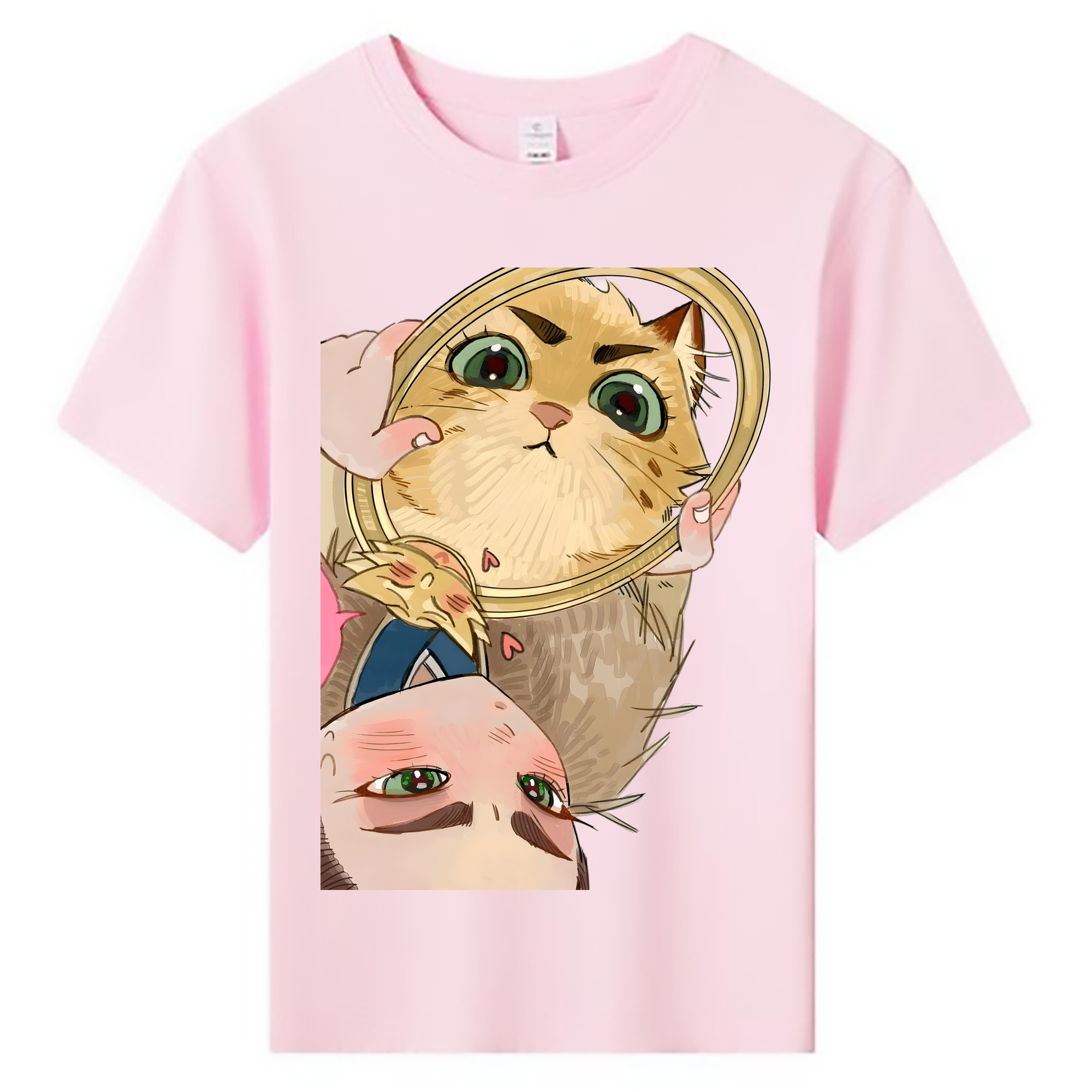 （画像用） Ne Zha 2 ナタ 魔童の大暴れ 綿100％キッズTシャツ（フロントプリント）
