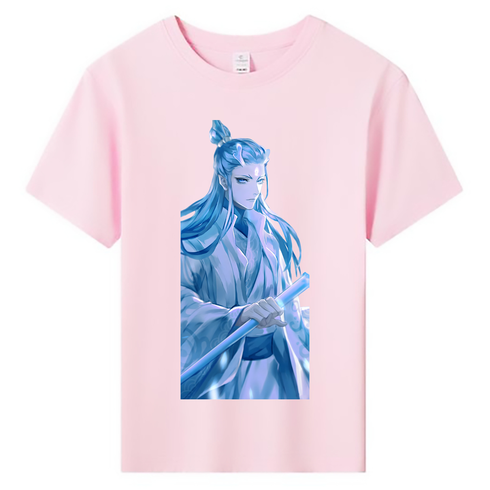 （画像用） Ne Zha 2 ナタ 魔童の大暴れ 綿100％キッズTシャツ（フロントプリント）