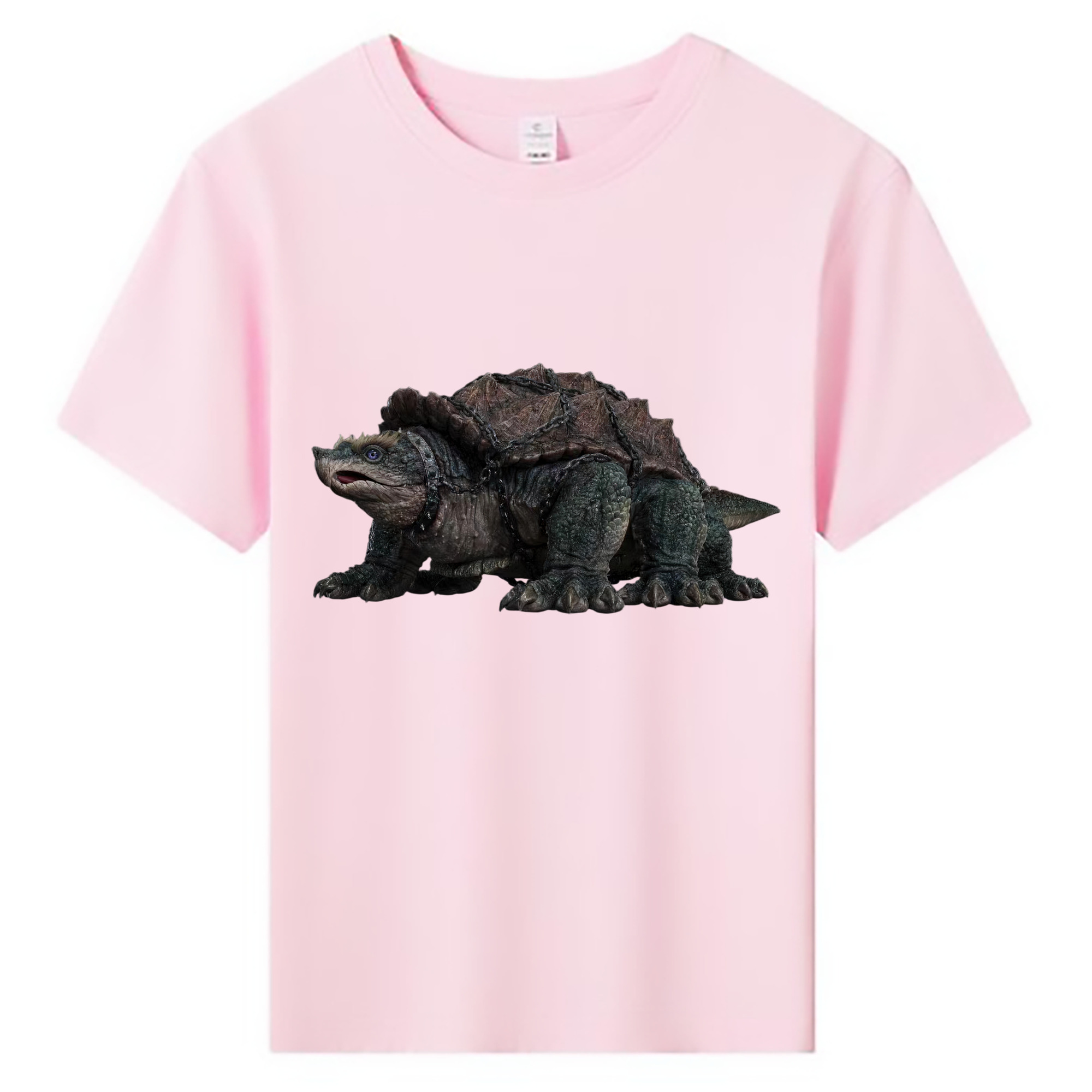 （画像用） Ne Zha 2 ナタ 魔童の大暴れ 綿100％キッズTシャツ（フロントプリント）