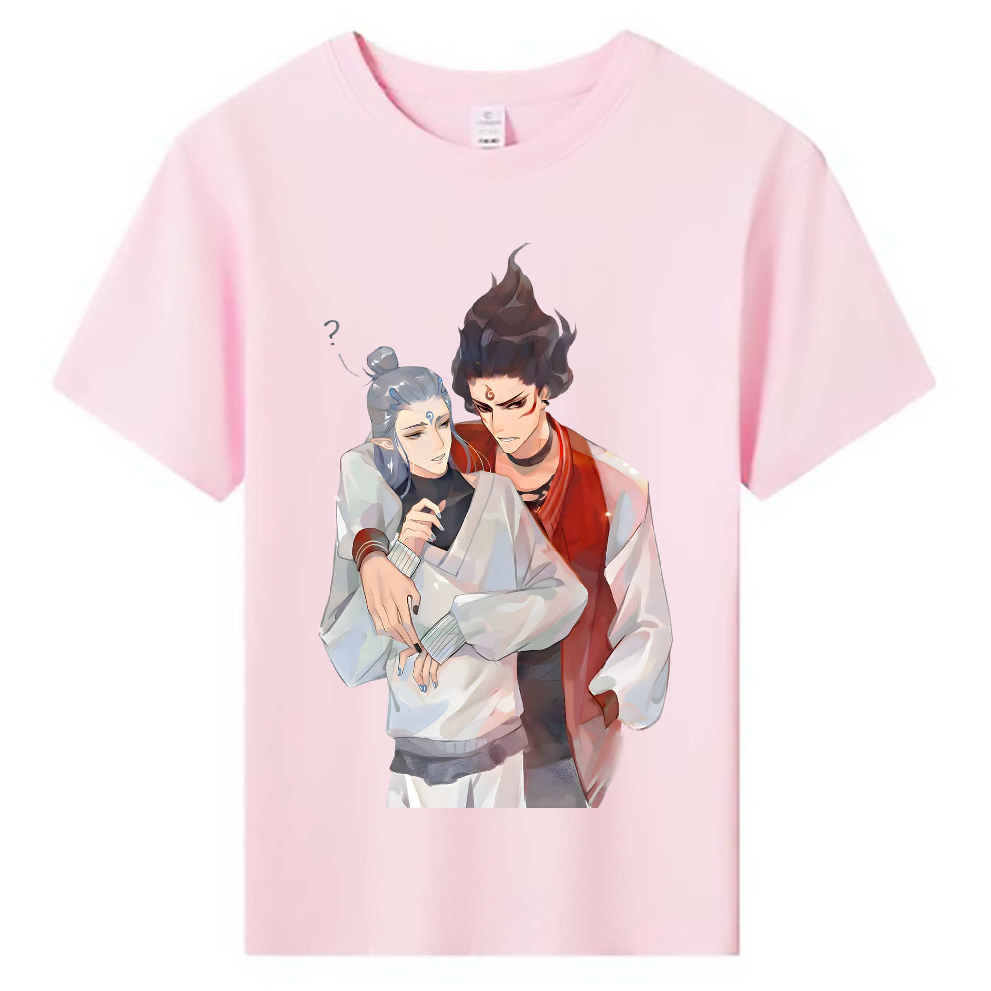 （画像用） Ne Zha 2 ナタ 魔童の大暴れ 綿100％キッズTシャツ（フロントプリント）