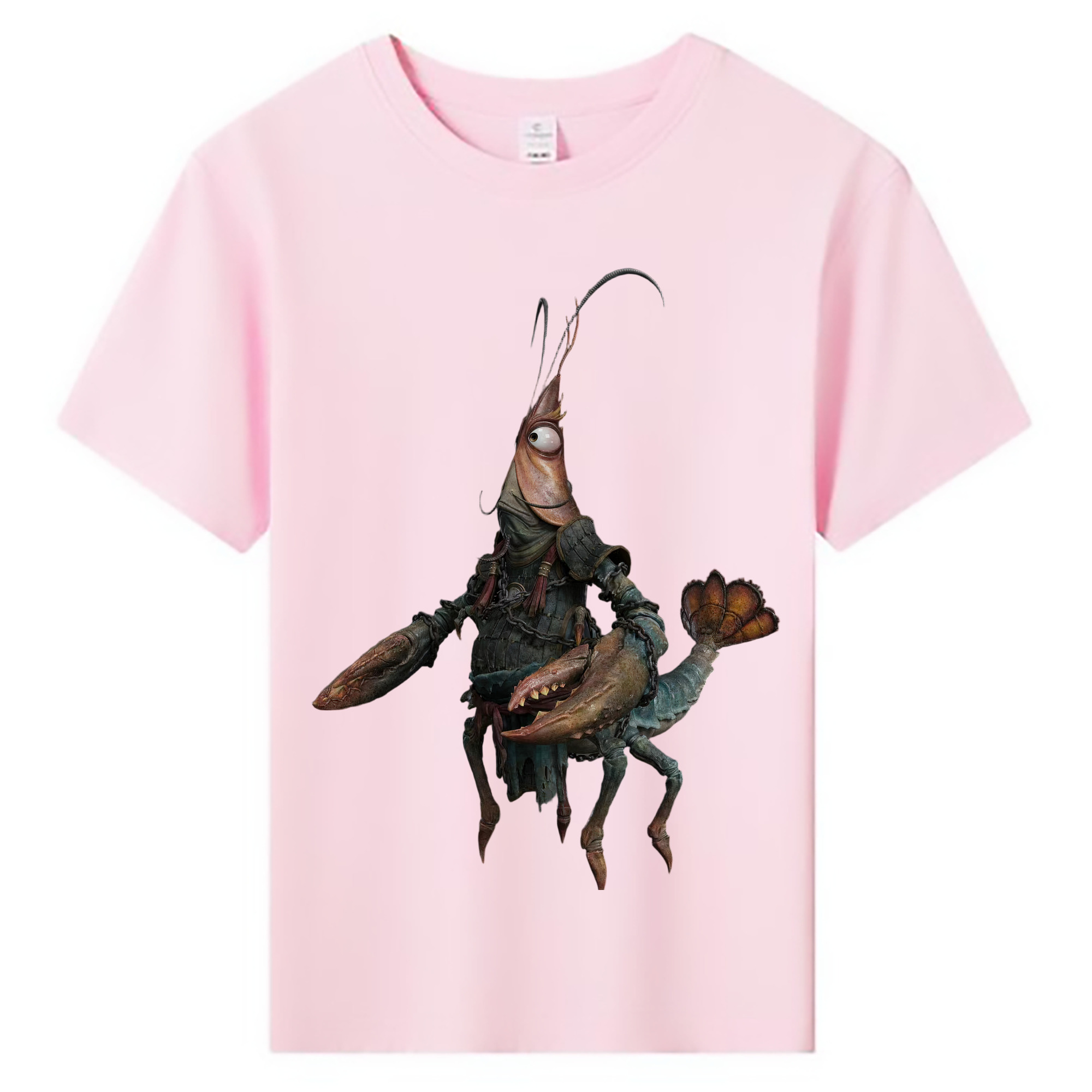 （画像用） Ne Zha 2 ナタ 魔童の大暴れ 綿100％キッズTシャツ（フロントプリント）
