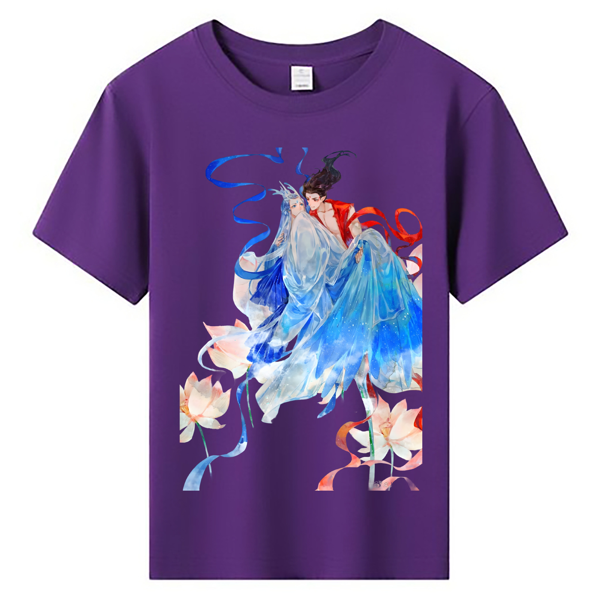 （画像用） Ne Zha 2 ナタ 魔童の大暴れ 綿100％キッズTシャツ（フロントプリント）
