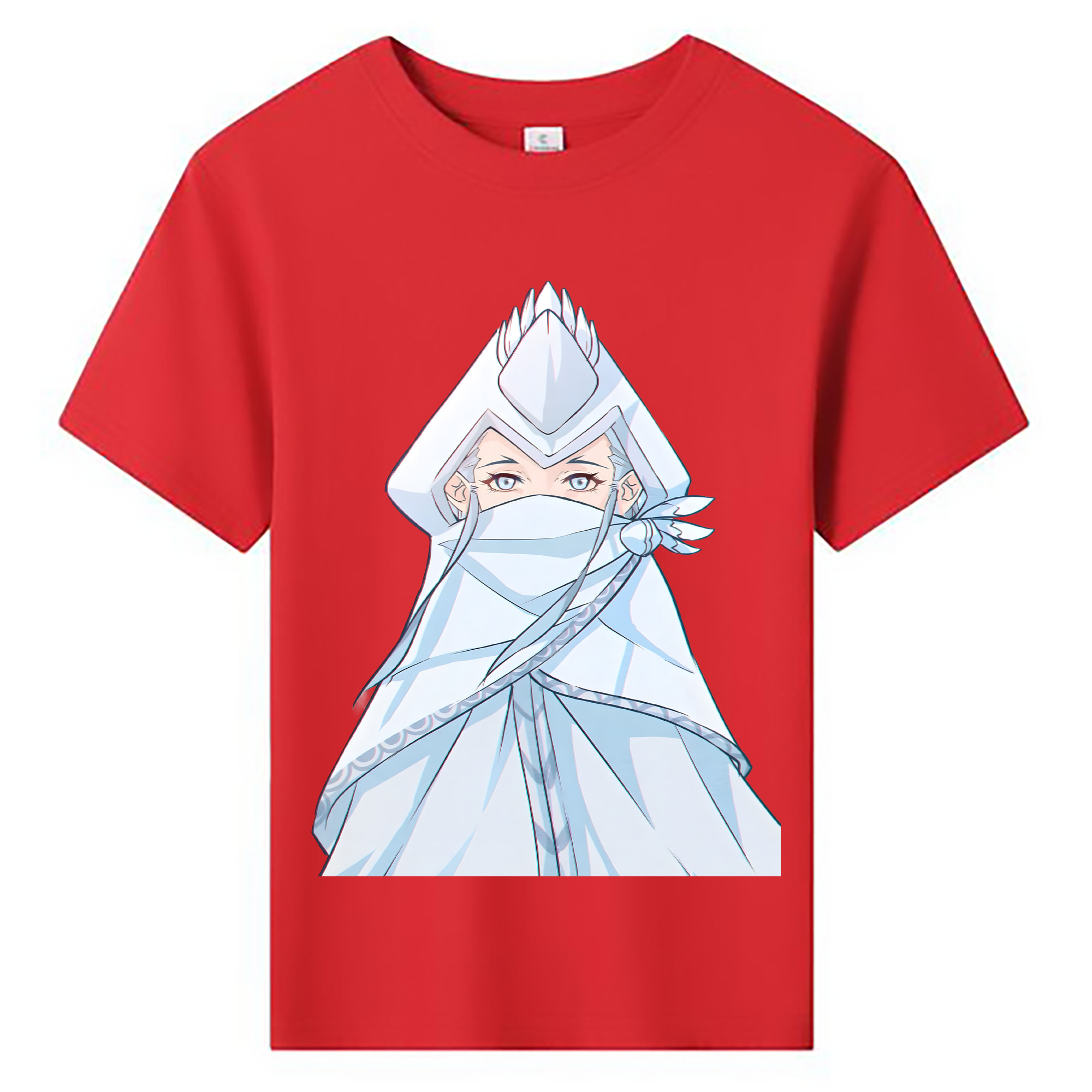 （画像用） Ne Zha 2 ナタ 魔童の大暴れ 綿100％キッズTシャツ（フロントプリント）