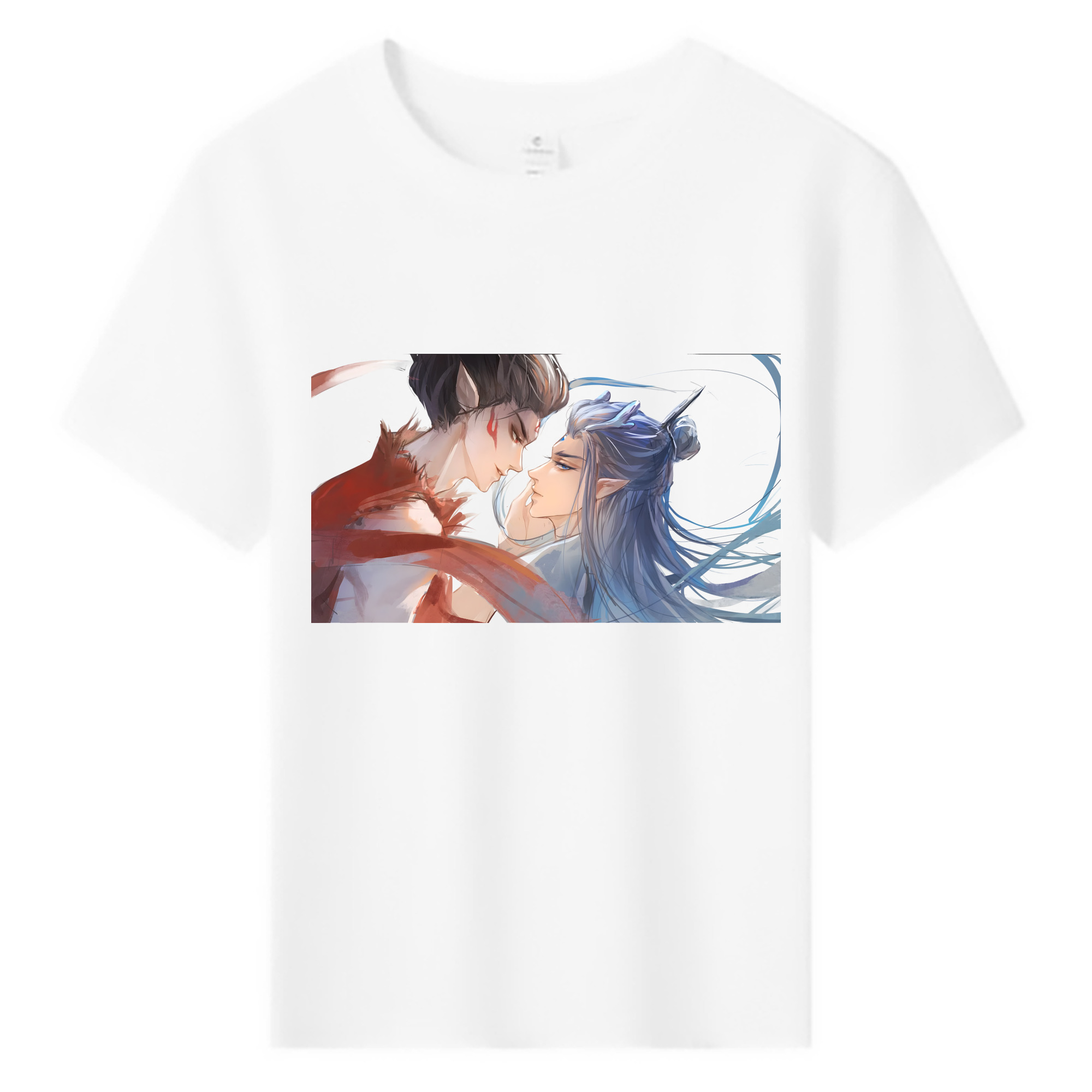 （画像用） Ne Zha 2 ナタ 魔童の大暴れ 綿100％キッズTシャツ（フロントプリント）