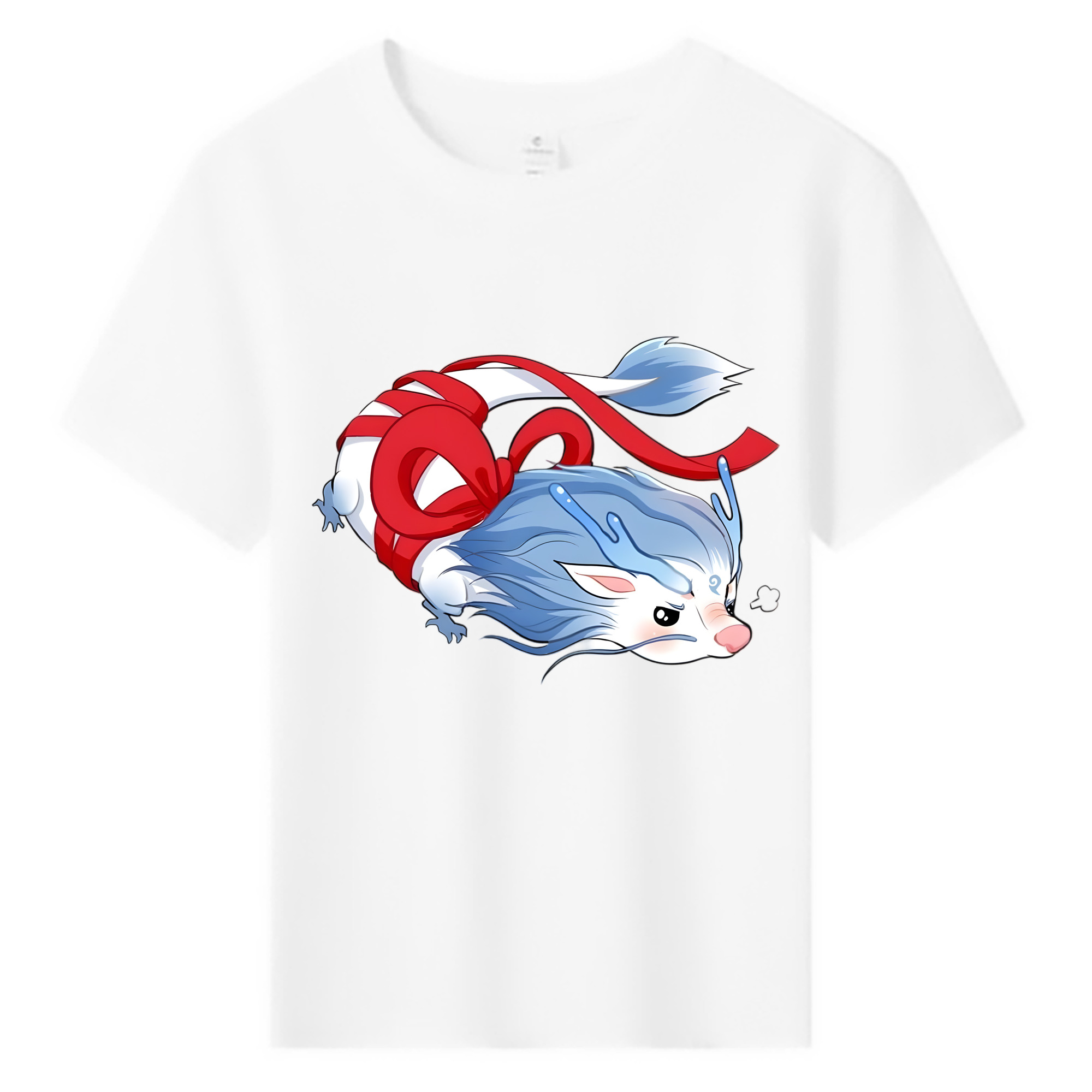 （画像用） Ne Zha 2 ナタ 魔童の大暴れ 綿100％キッズTシャツ（フロントプリント）