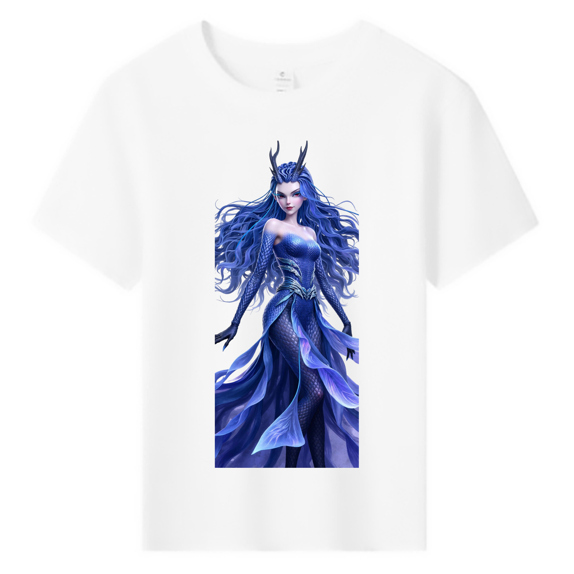（画像用） Ne Zha 2 ナタ 魔童の大暴れ 綿100％キッズTシャツ（フロントプリント）