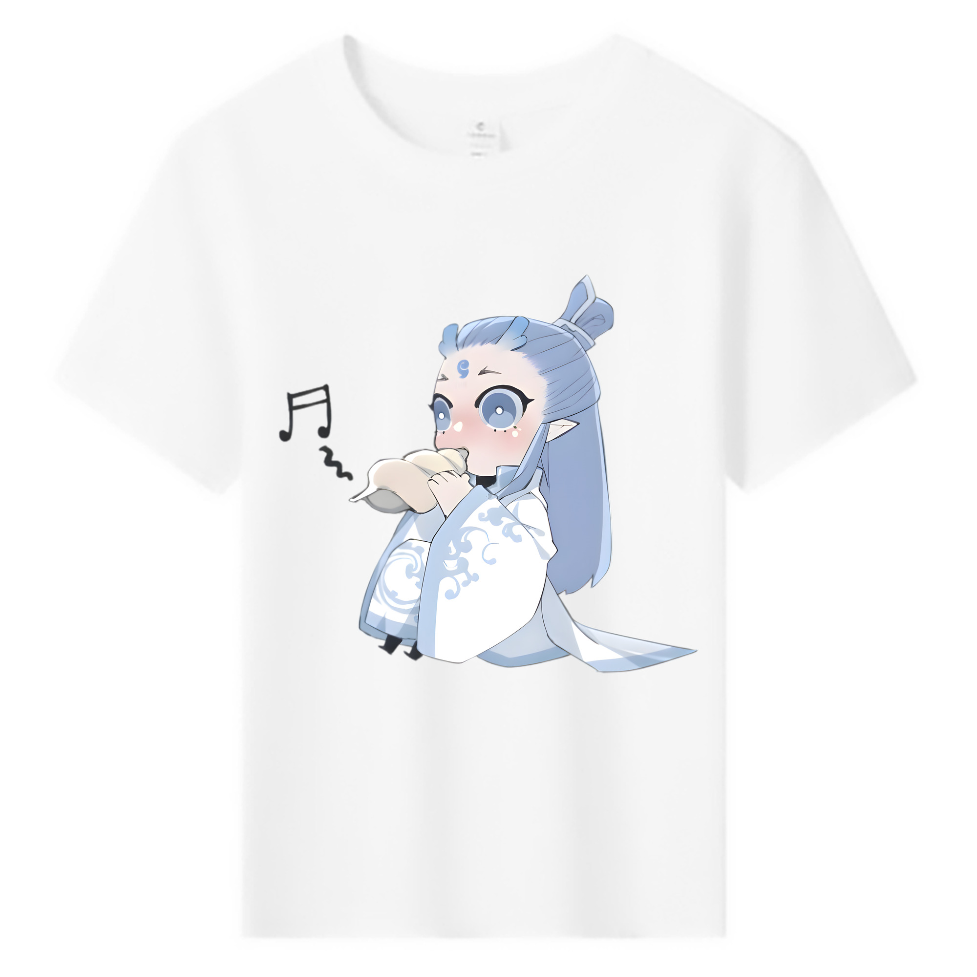 （画像用） Ne Zha 2 ナタ 魔童の大暴れ 綿100％キッズTシャツ（フロントプリント）