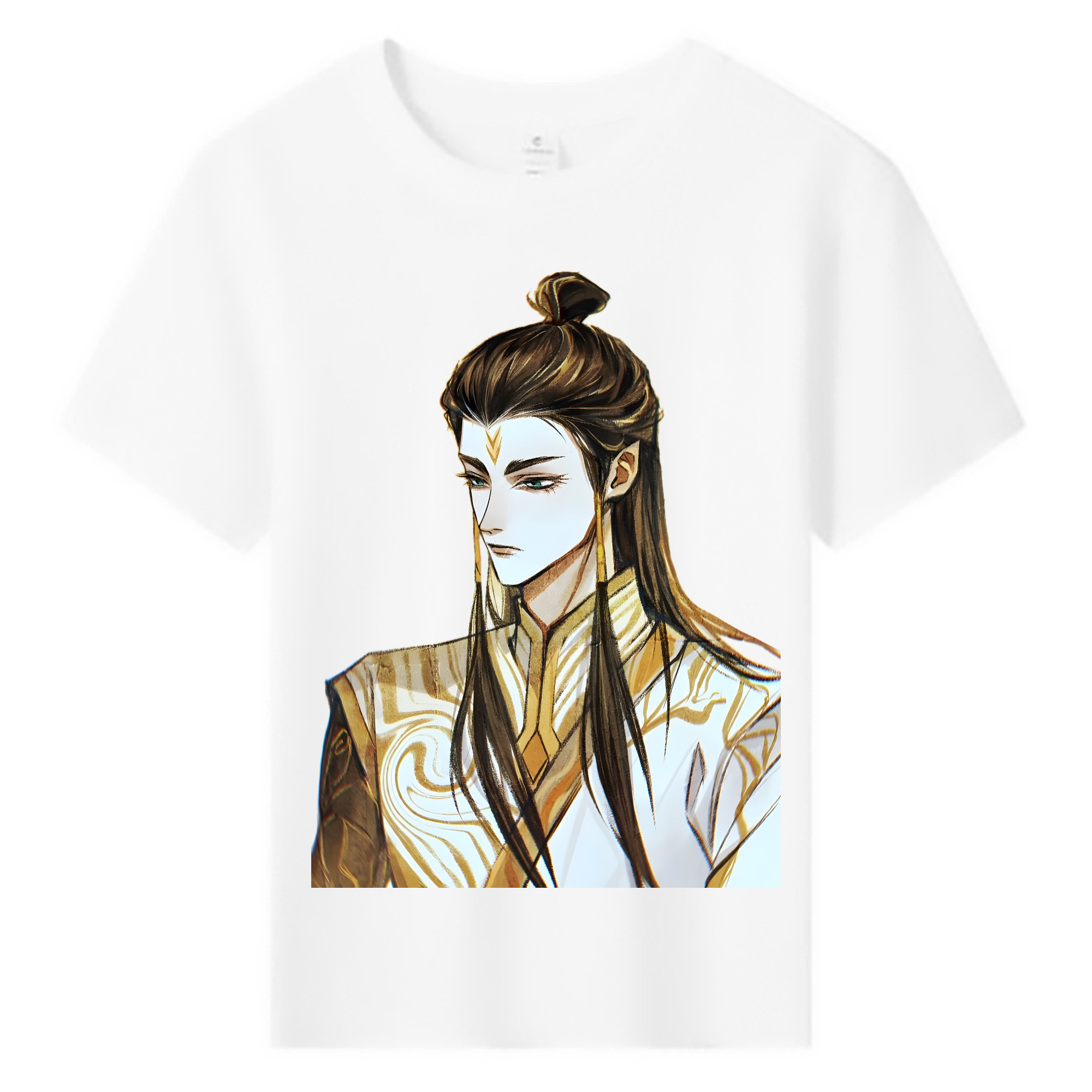 （画像用） Ne Zha 2 ナタ 魔童の大暴れ 綿100％キッズTシャツ（フロントプリント）