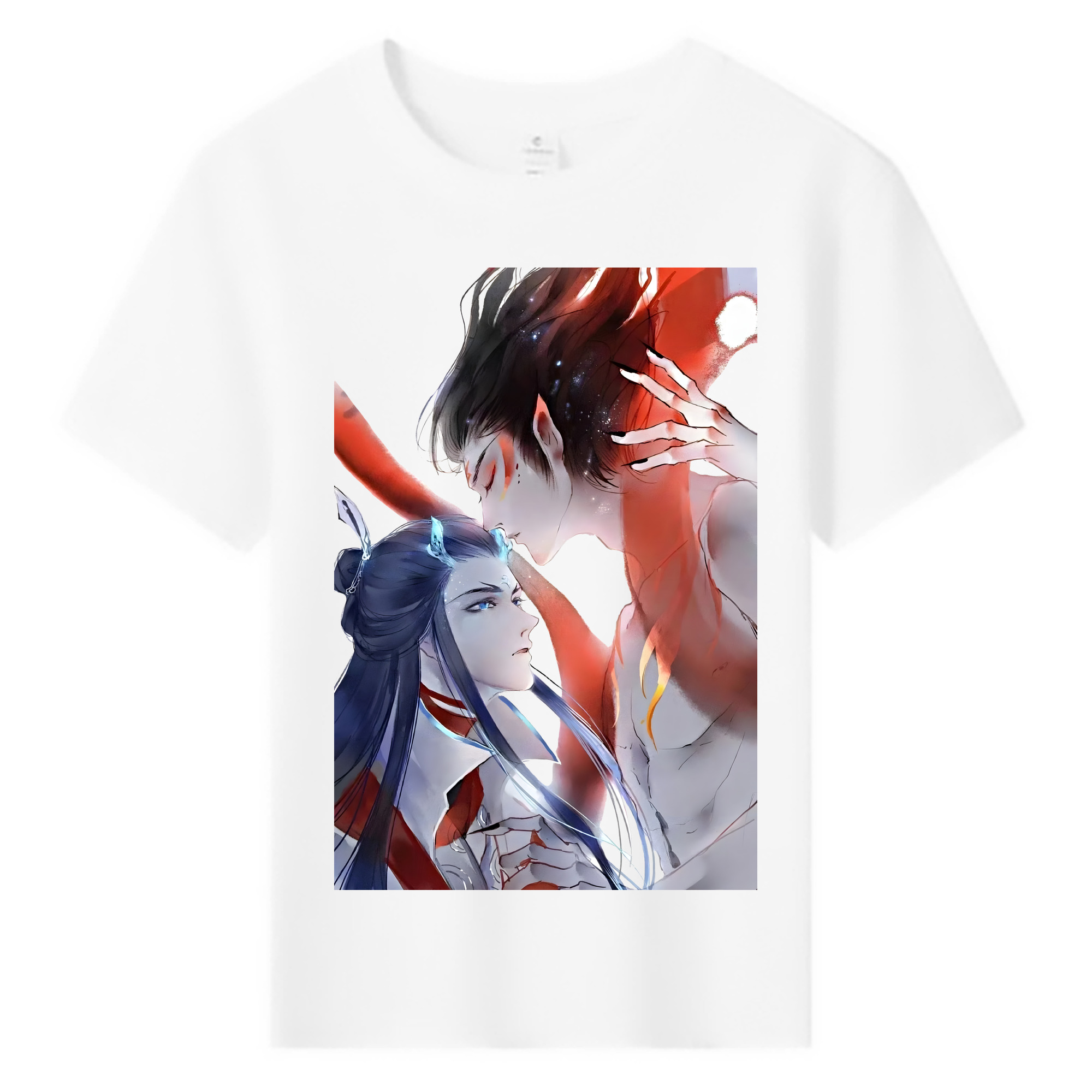 （画像用） Ne Zha 2 ナタ 魔童の大暴れ 綿100％キッズTシャツ（フロントプリント）