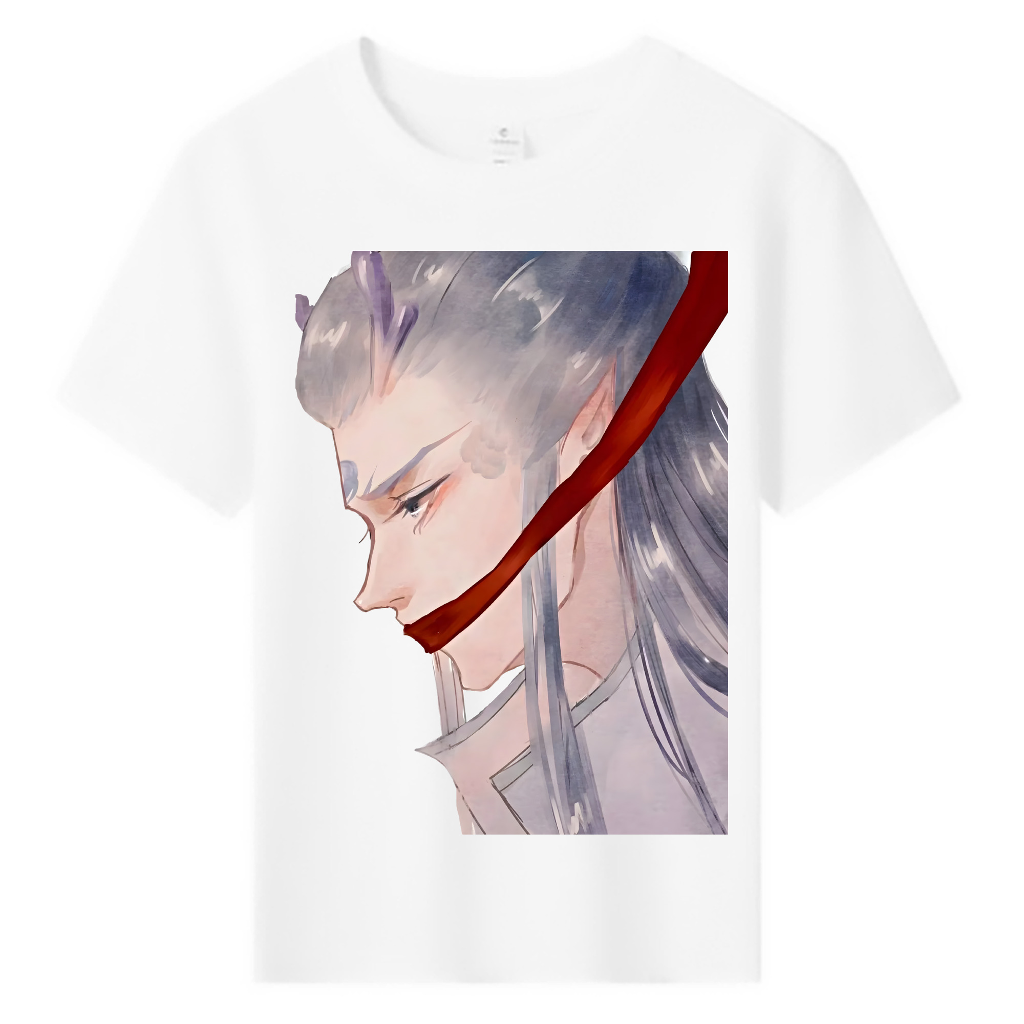 （画像用） Ne Zha 2 ナタ 魔童の大暴れ 綿100％キッズTシャツ（フロントプリント）