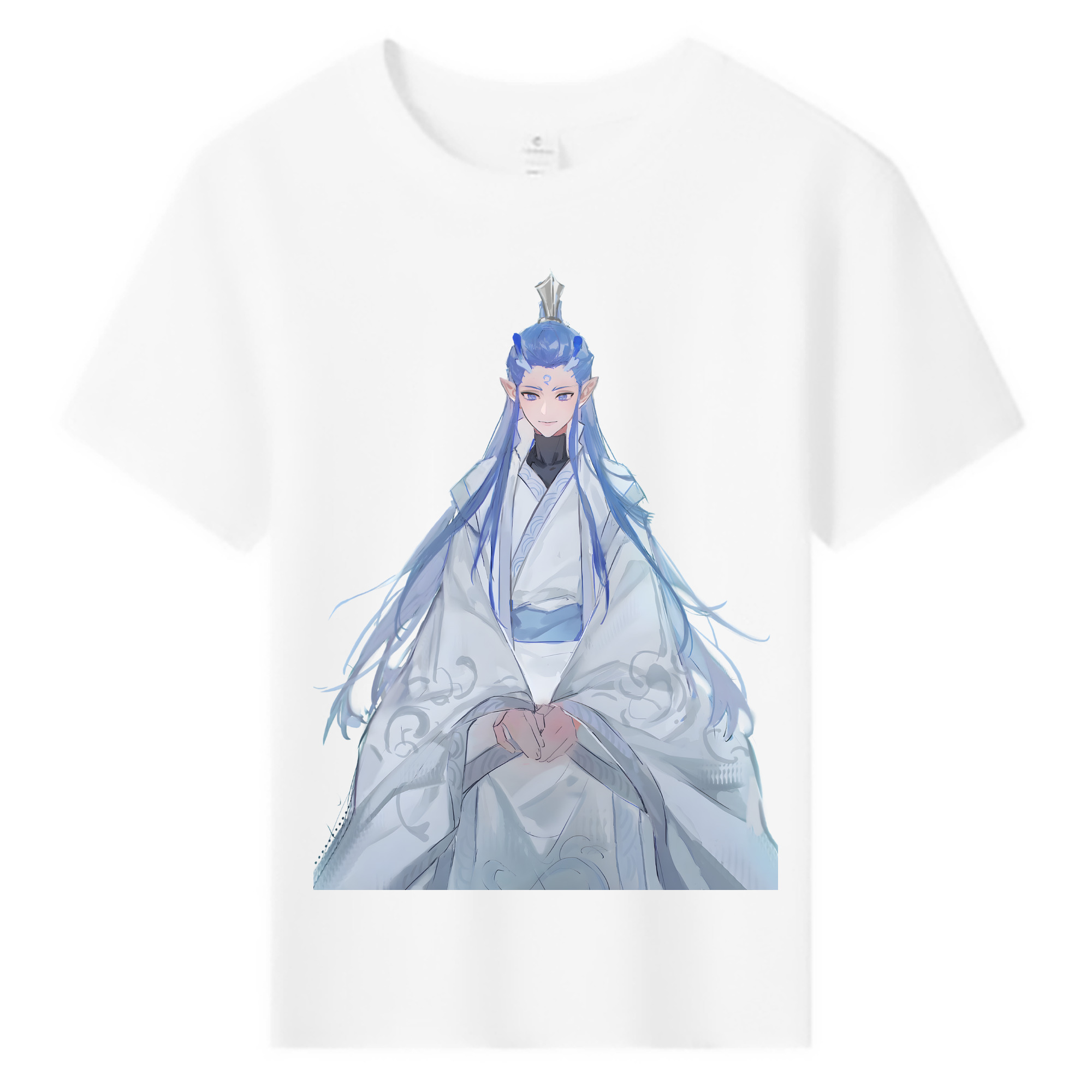 （画像用） Ne Zha 2 ナタ 魔童の大暴れ 綿100％キッズTシャツ（フロントプリント）