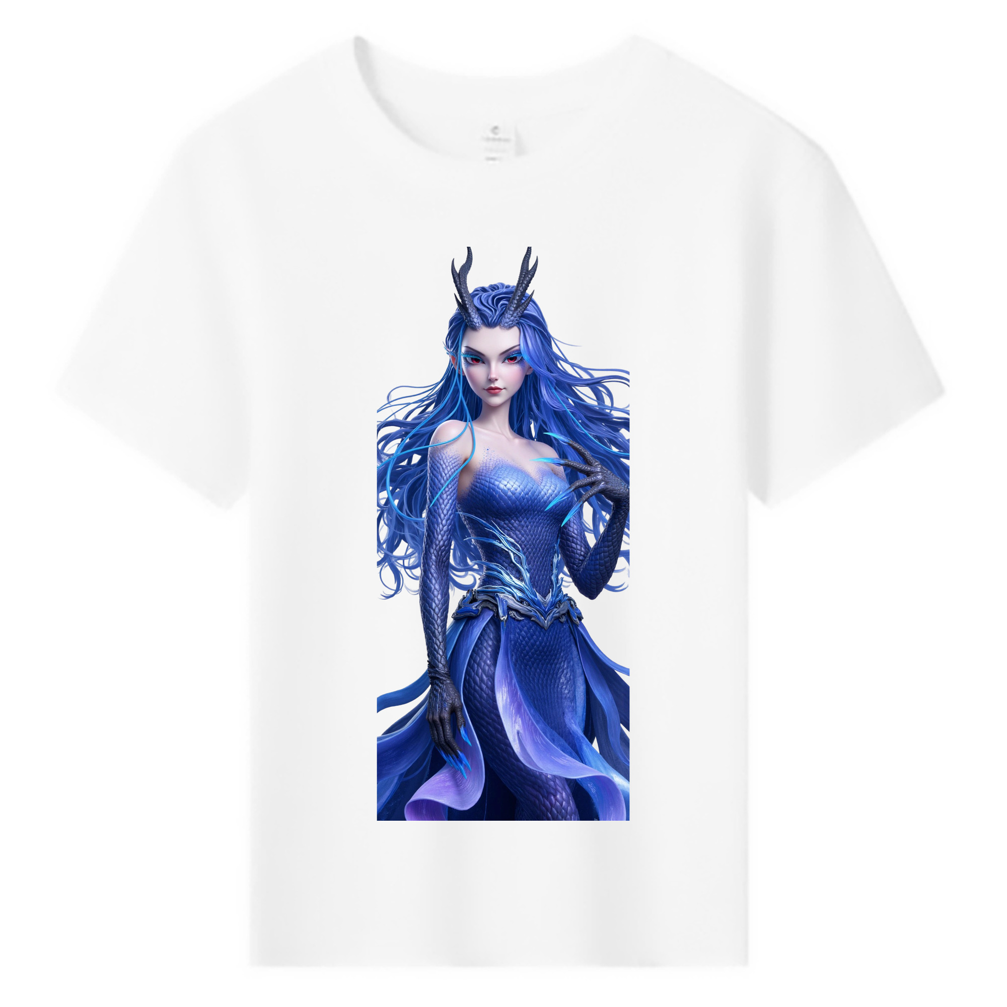 （画像用） Ne Zha 2 ナタ 魔童の大暴れ 綿100％キッズTシャツ（フロントプリント）