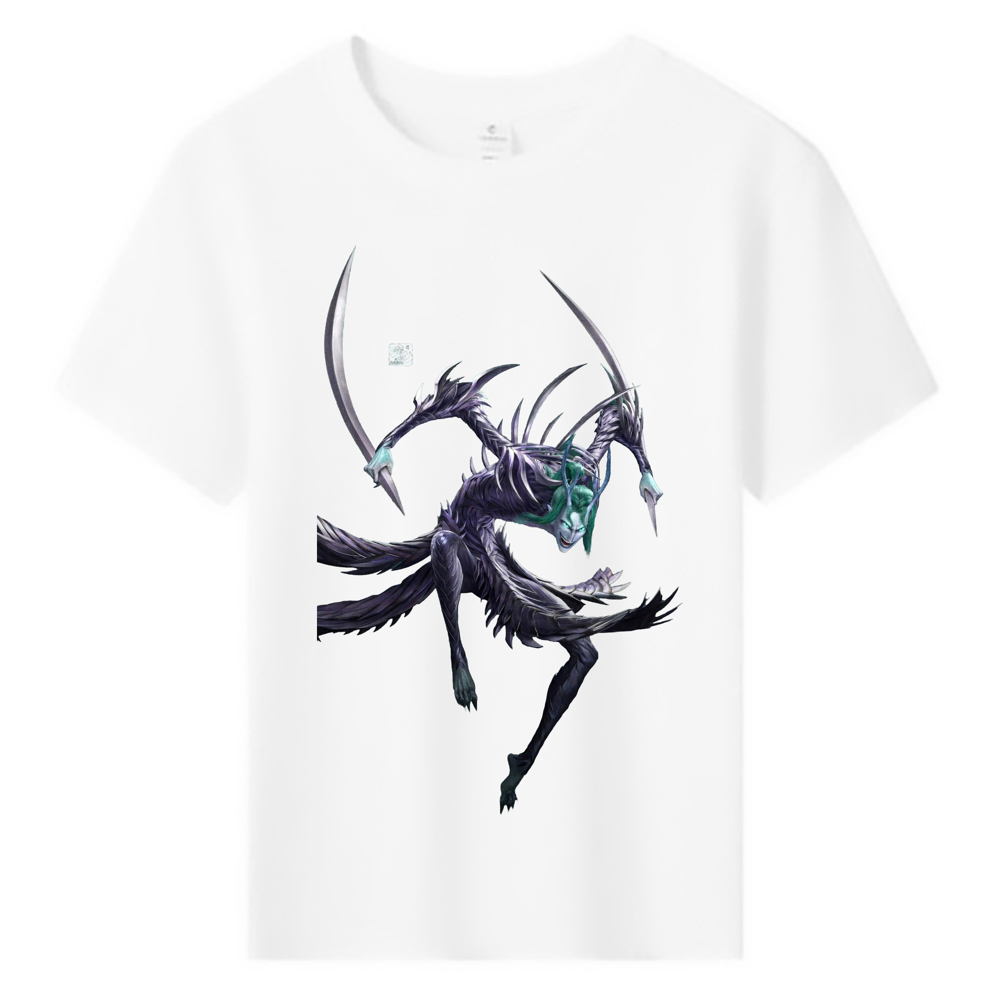 （画像用） Ne Zha 2 ナタ 魔童の大暴れ 綿100％キッズTシャツ（フロントプリント）