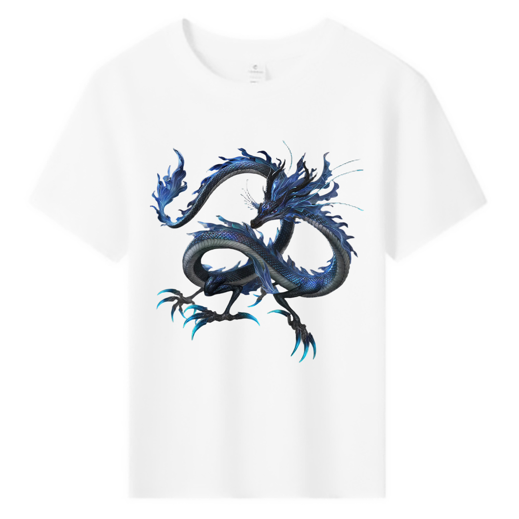 （画像用） Ne Zha 2 ナタ 魔童の大暴れ 綿100％キッズTシャツ（フロントプリント）