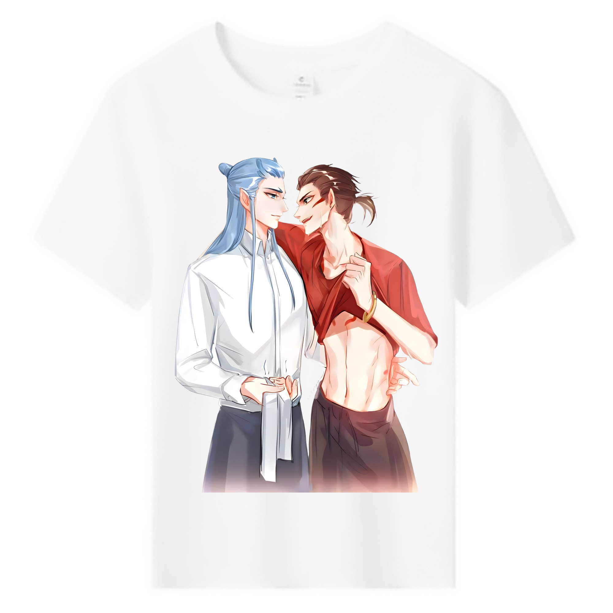（画像用） Ne Zha 2 ナタ 魔童の大暴れ 綿100％キッズTシャツ（フロントプリント）