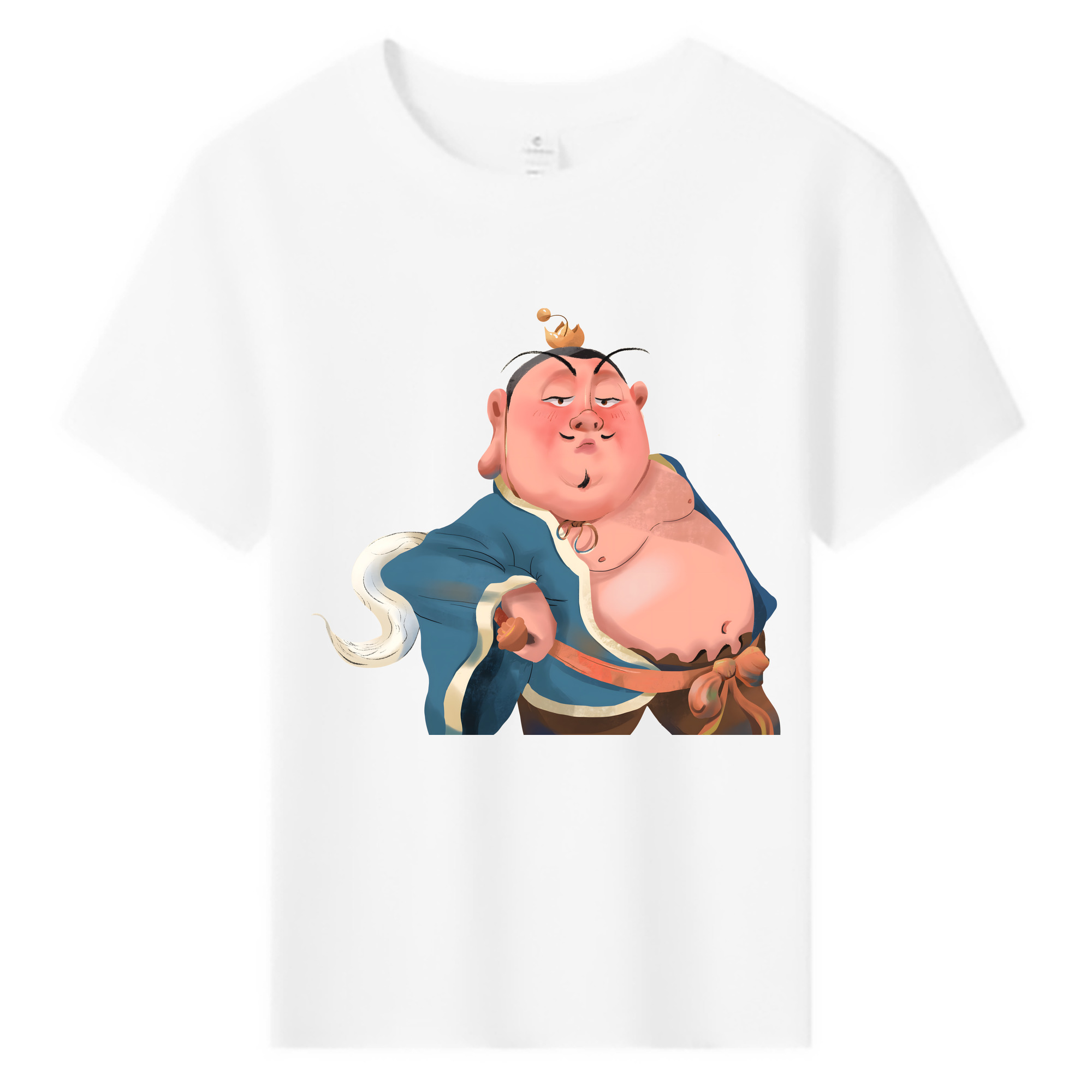 （画像用） Ne Zha 2 ナタ 魔童の大暴れ 綿100％キッズTシャツ（フロントプリント）