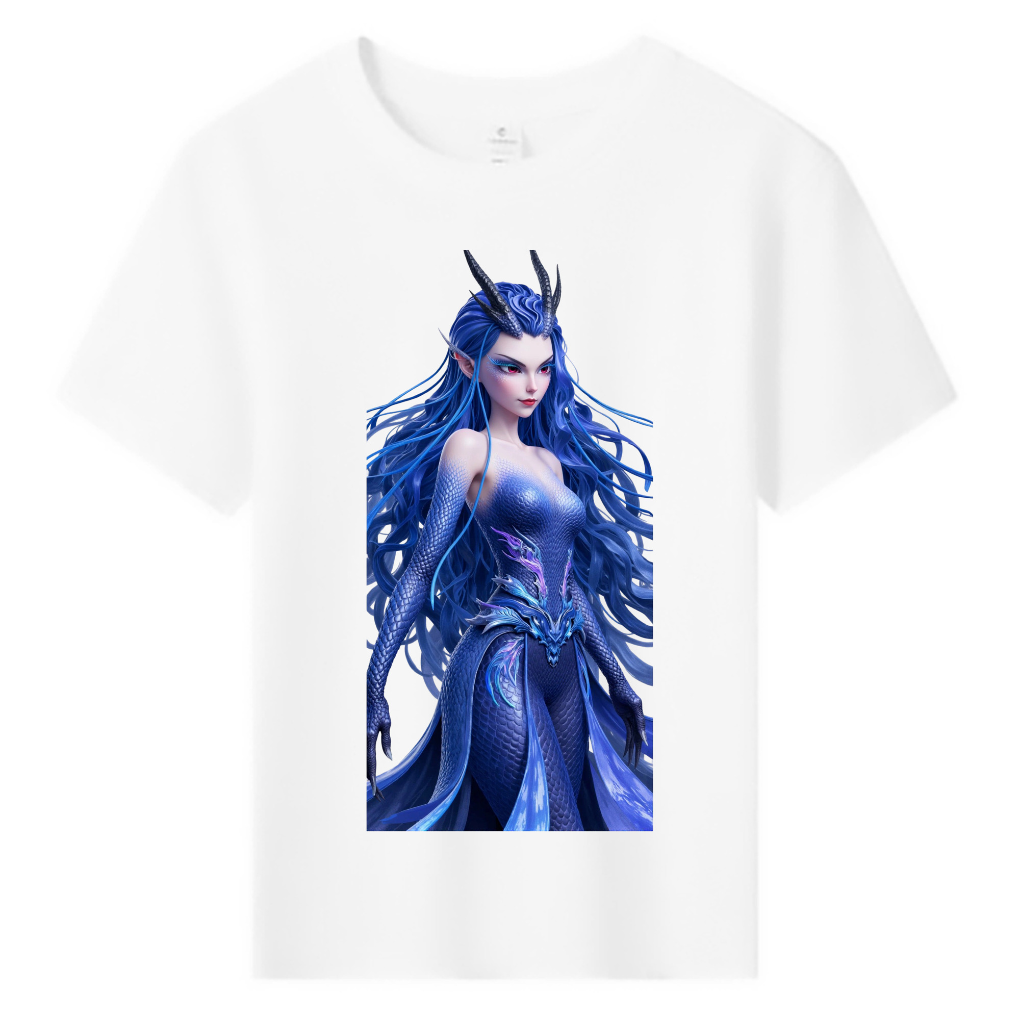 （画像用） Ne Zha 2 ナタ 魔童の大暴れ 綿100％キッズTシャツ（フロントプリント）