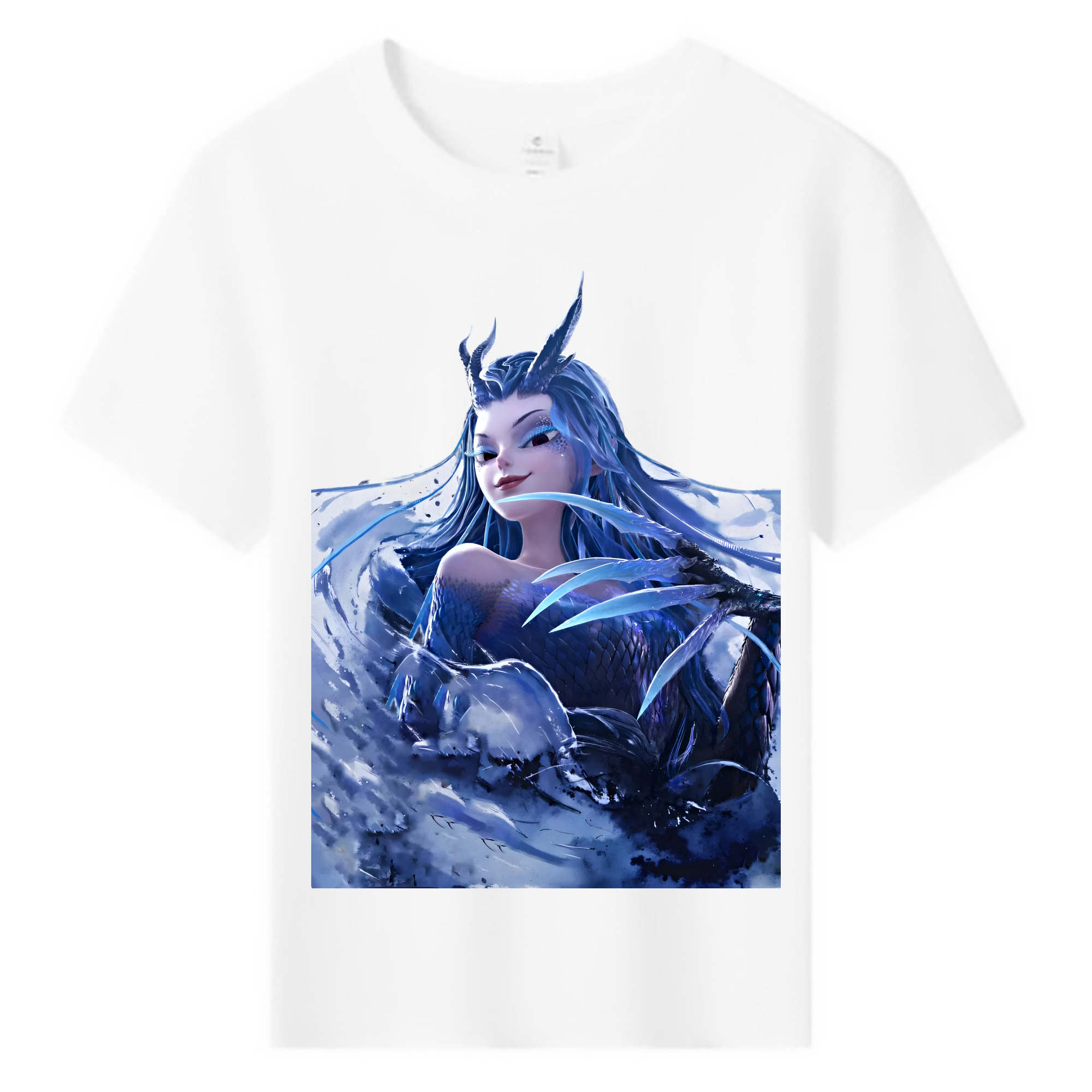 （画像用） Ne Zha 2 ナタ 魔童の大暴れ 綿100％キッズTシャツ（フロントプリント）