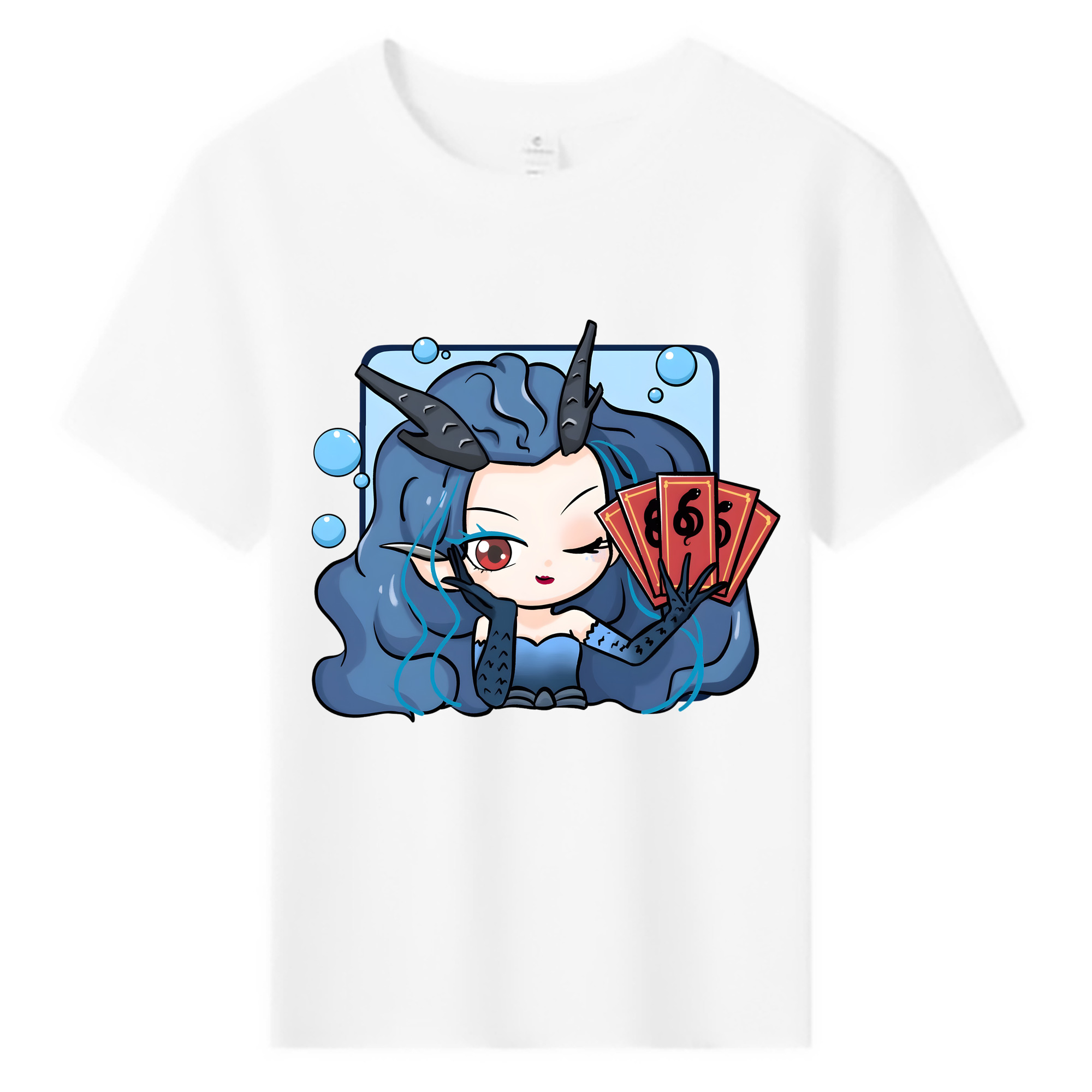 （画像用） Ne Zha 2 ナタ 魔童の大暴れ 綿100％キッズTシャツ（フロントプリント）